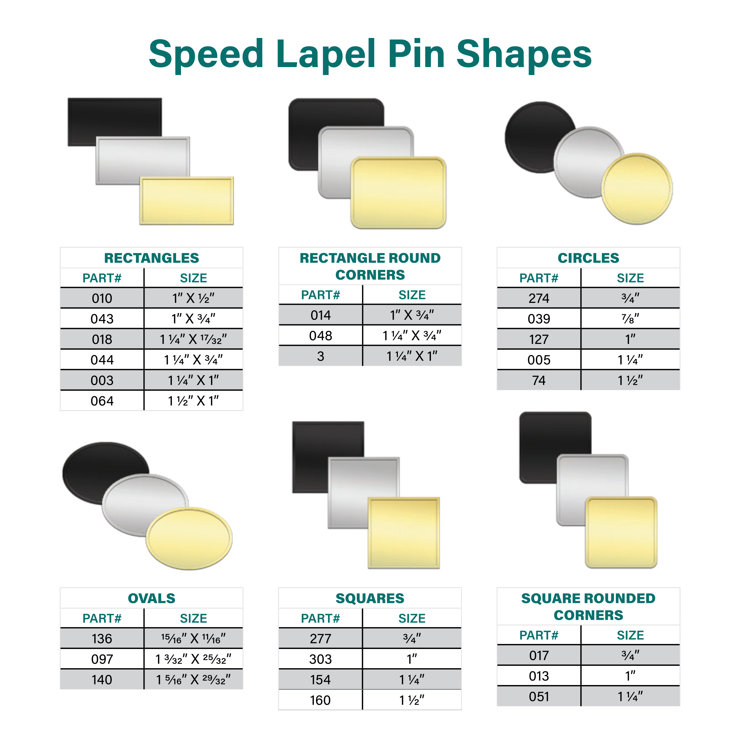 3D Texture Print Lapel Pins 40