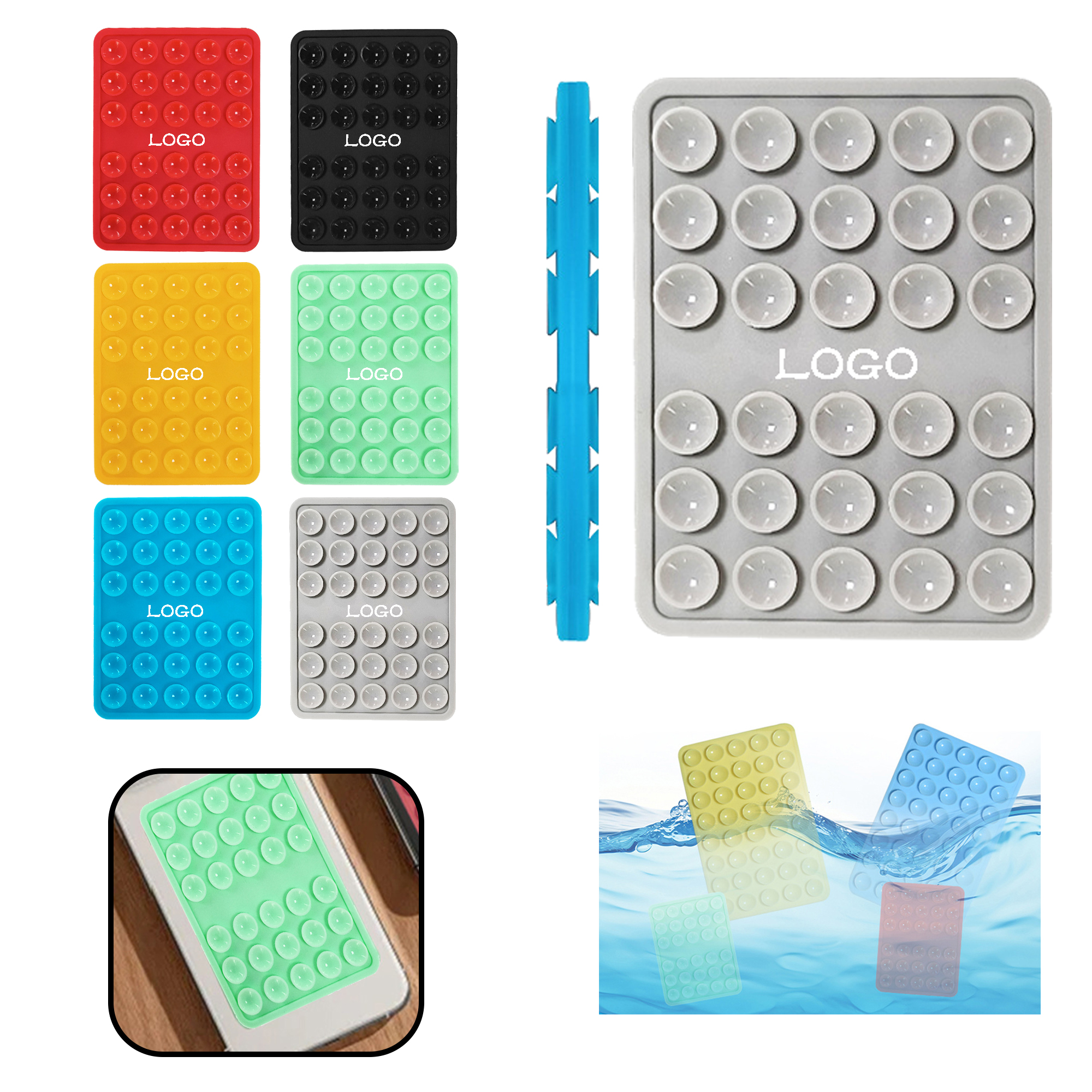 MOQ 50 PCS Phone Suction Pad