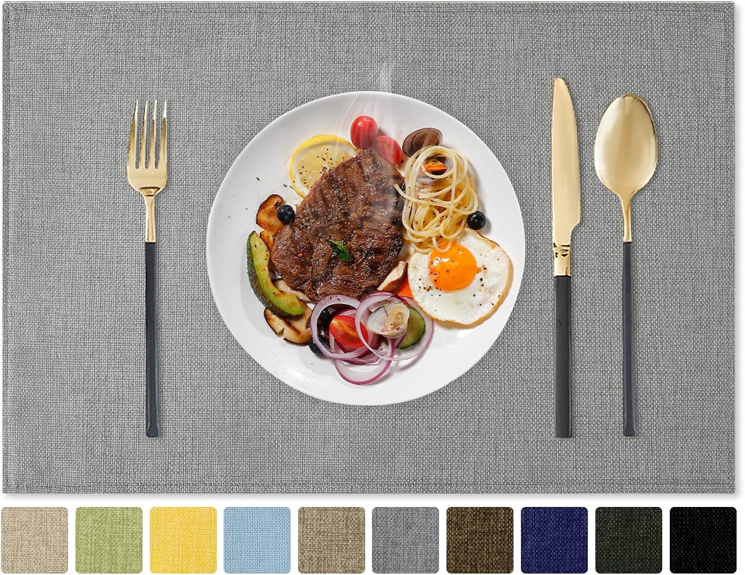 Outdoor Vinyl Place Mats for Dining 42