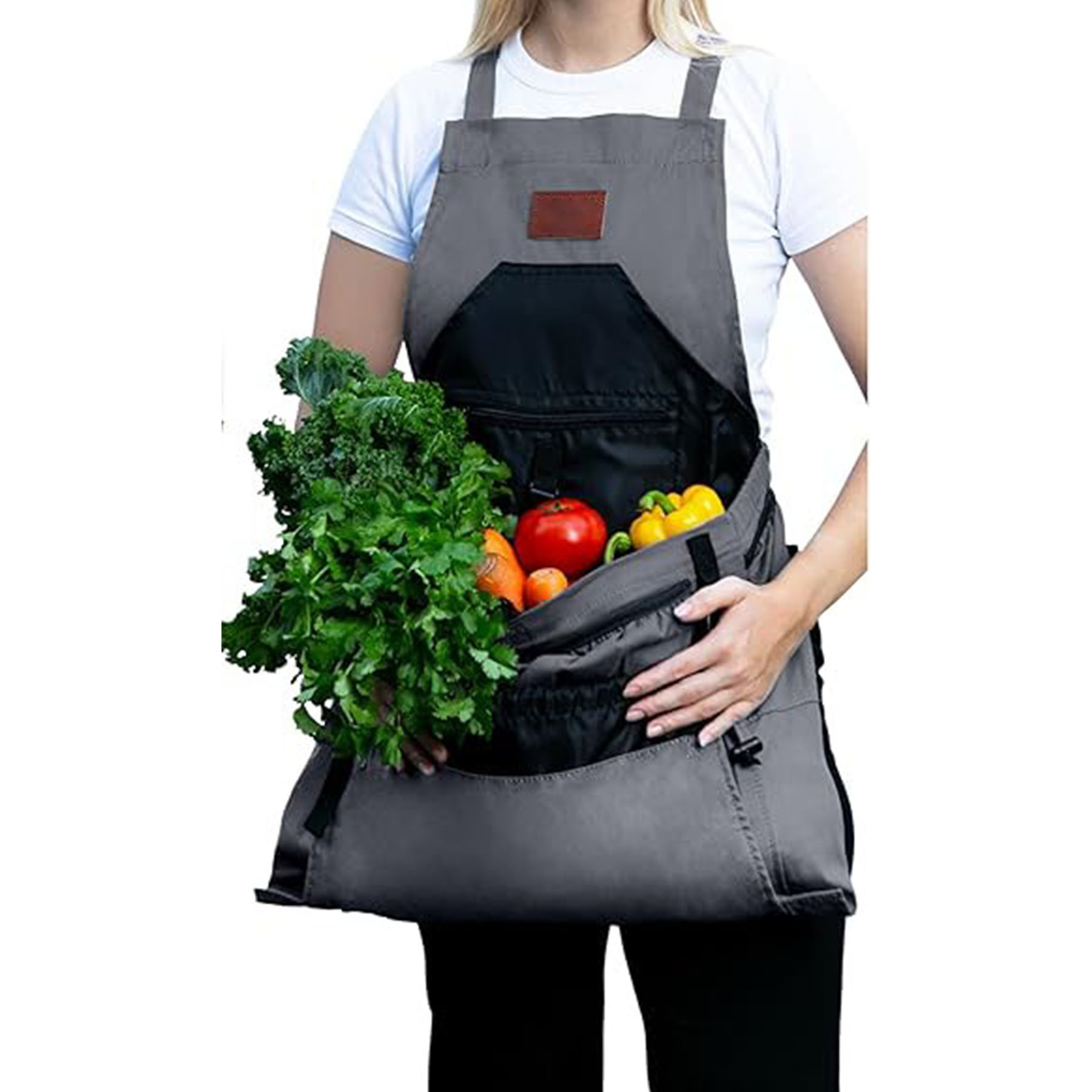 Internal Drawstring Gardening Apron Pocket 10