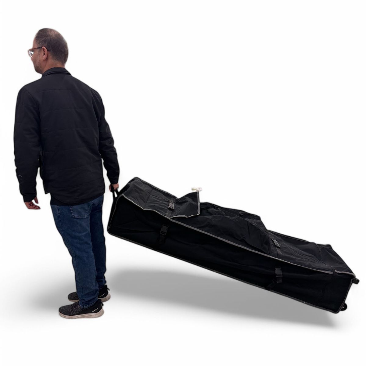 fiel Case (Bag) with wheels carry handle to transport 20'x10' Tent and canopy #BL761