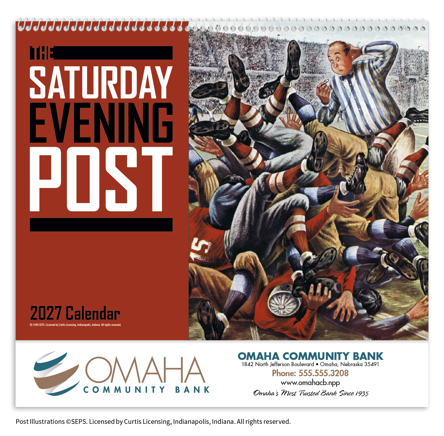 Triumph Calendars The Saturday Evening Post