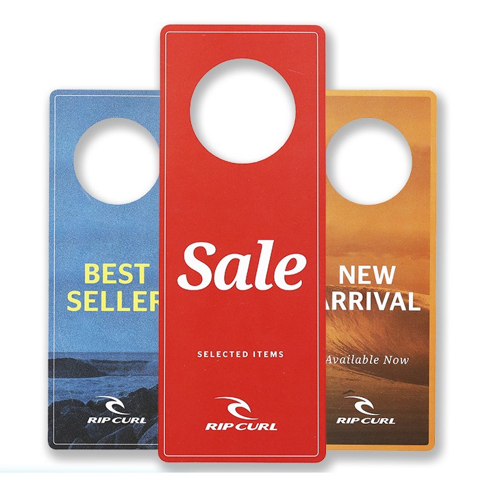Custom PVC Door Hanger, Top Selling Card
