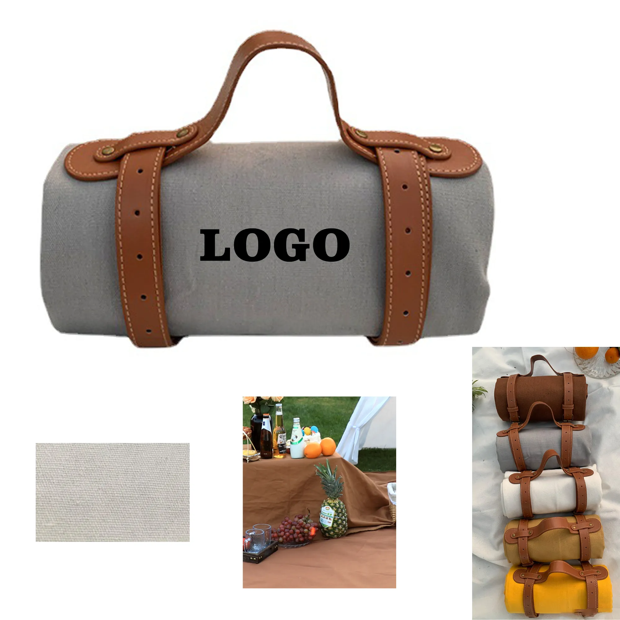 60" x 55" Waterproof Picnic Camping Mat 2