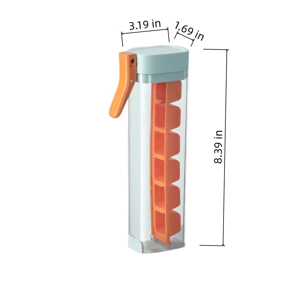 Eco-friendly Quick-freeze Press-type Six-cube Ice Tray 5
