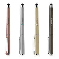 Chief Rose Metallic Plastic Pen (Full Color Imprint)