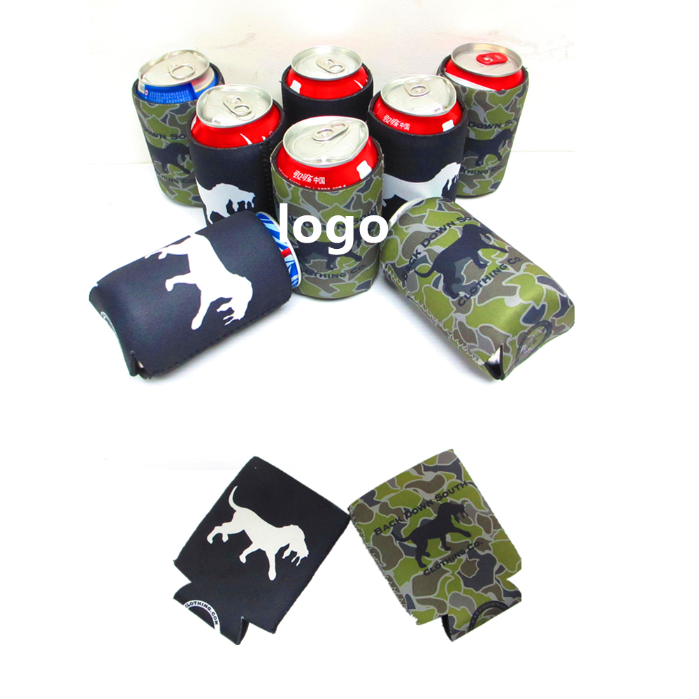Dog Pattern Design Can Cooler