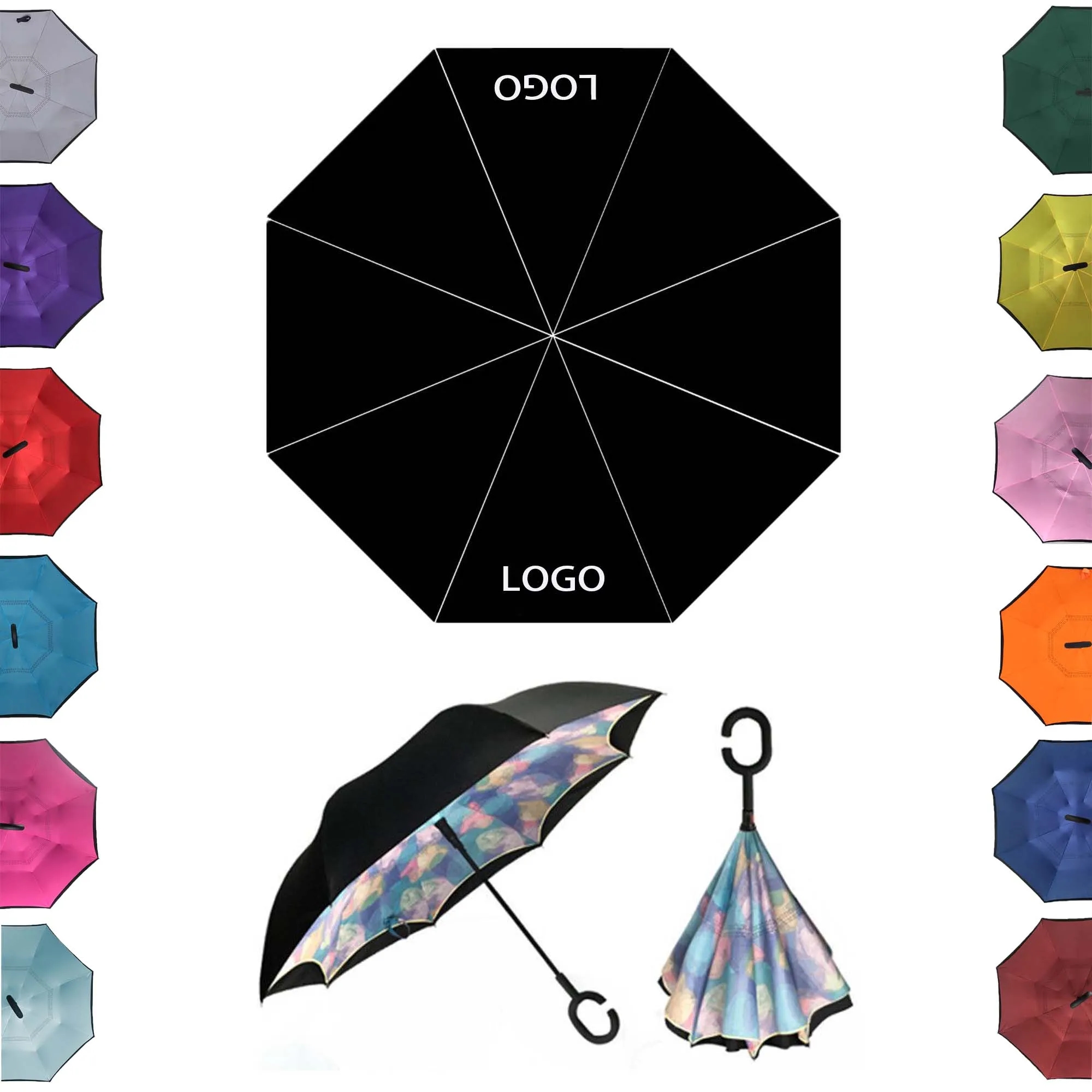 Double Layer Reverse Umbrella 10