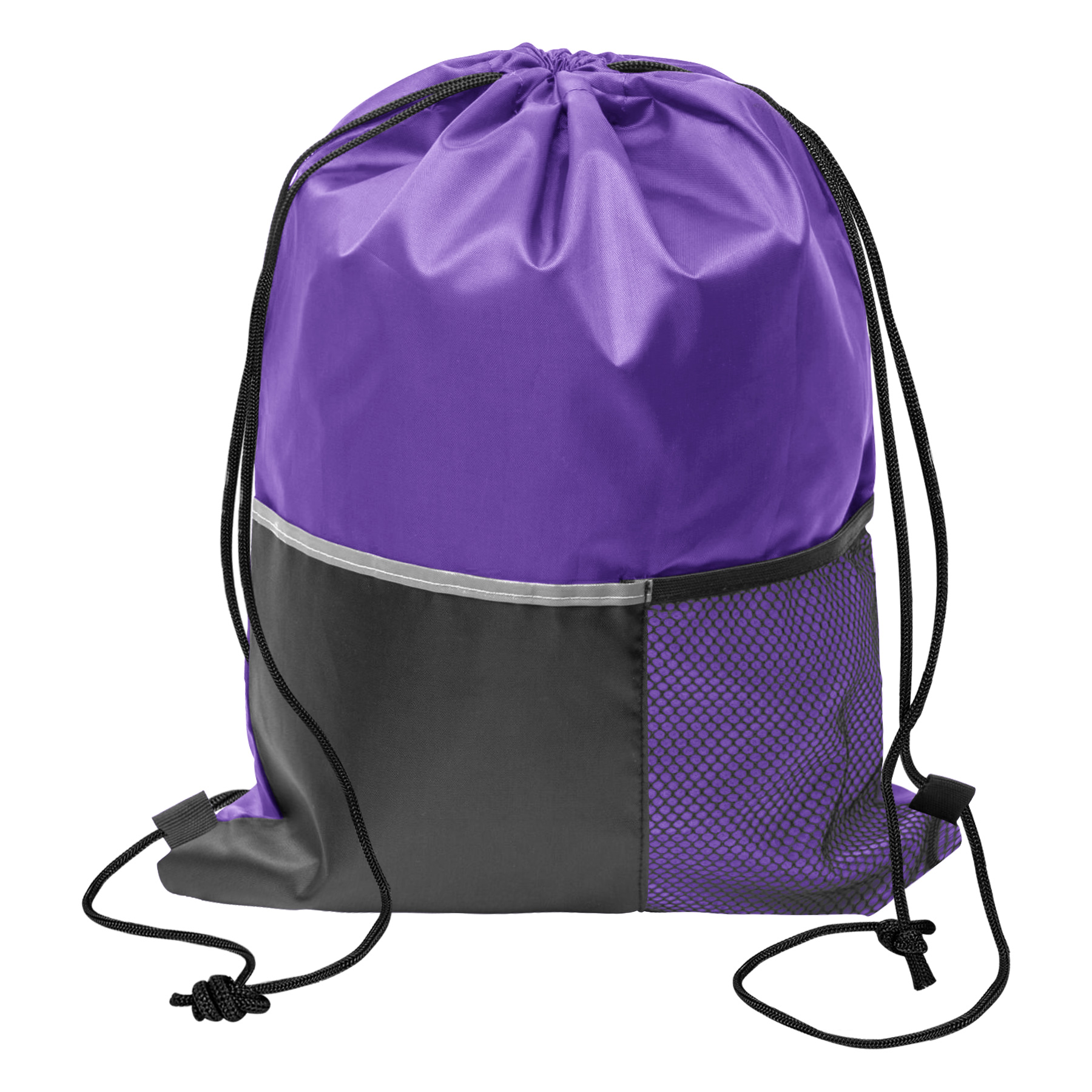 210D Polyester Drawstring Backpack 5