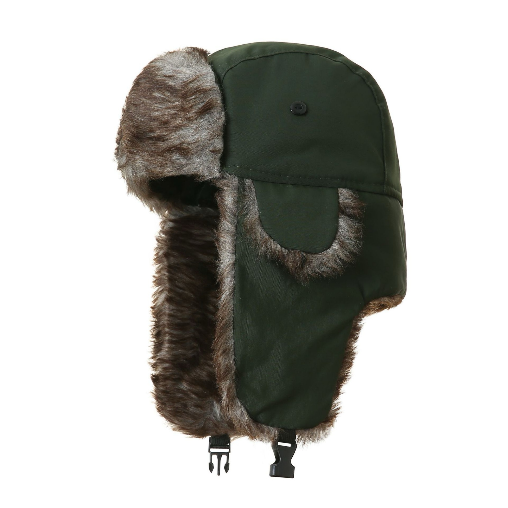 Insulated Faux Fur Aviator Hat for Snowy Conditions 17