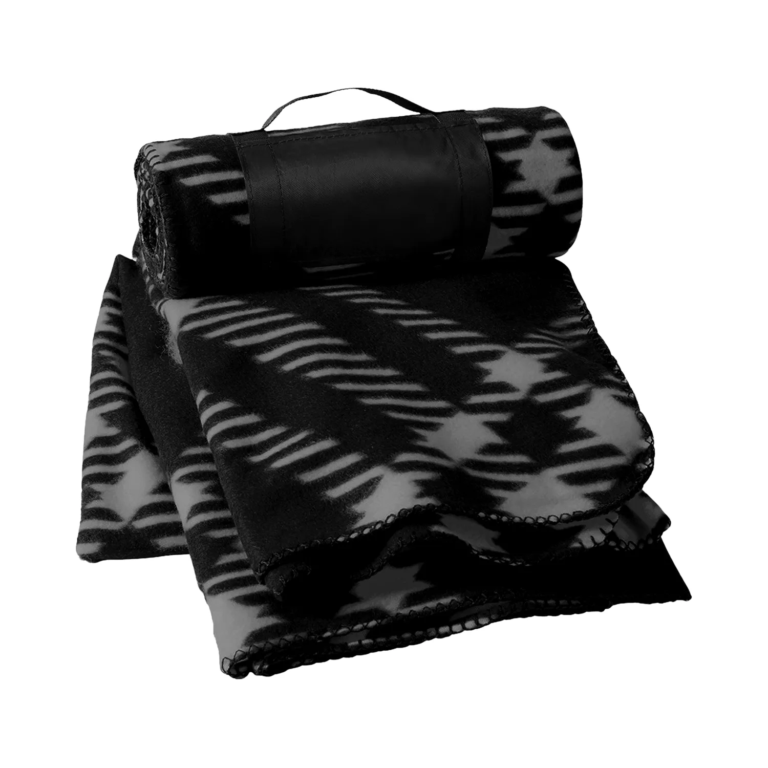 Rolled Up Fleece Blanket 11