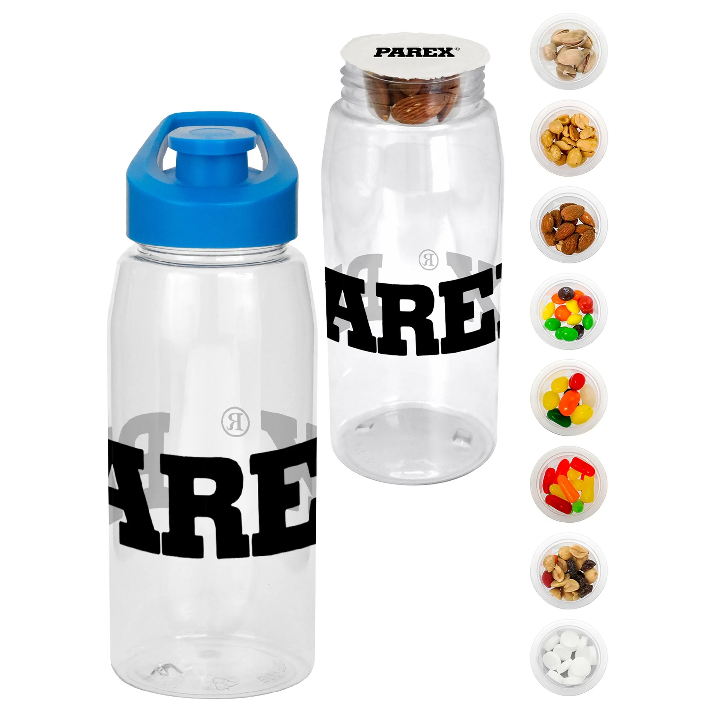 Easy Pour 25 oz. Recycled Snack Bottle 2