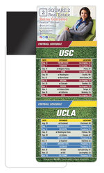 Magna-Card Business Card Magnet Football Schedules (3.5x9)