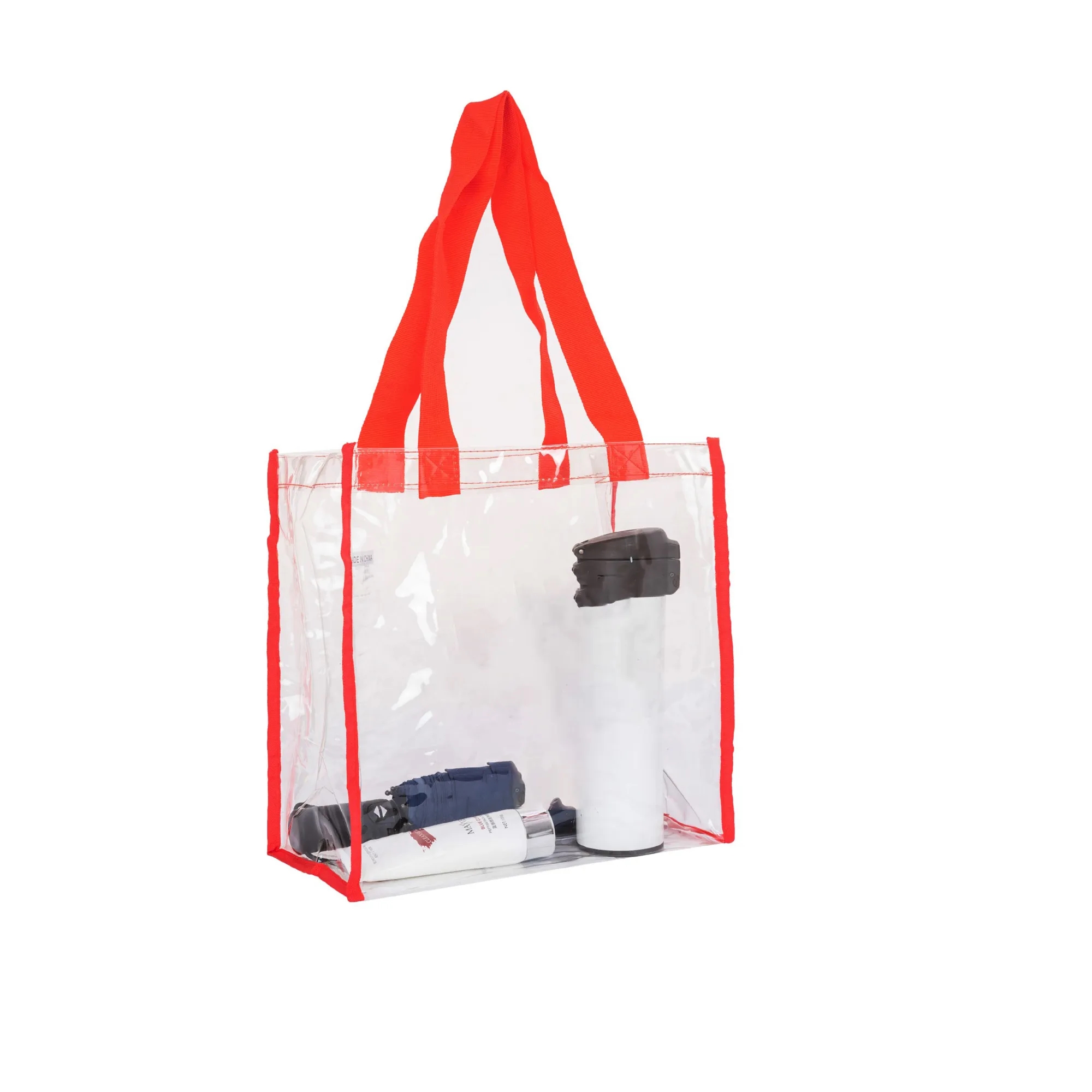Printed Transparent PVC Beach Bag 7