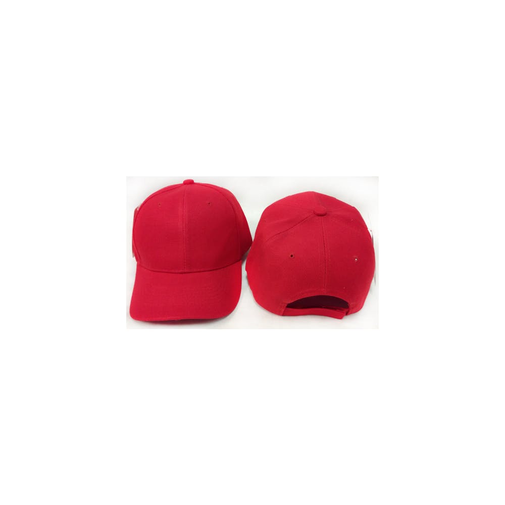 Adjustable Baseball Hats - Red 3