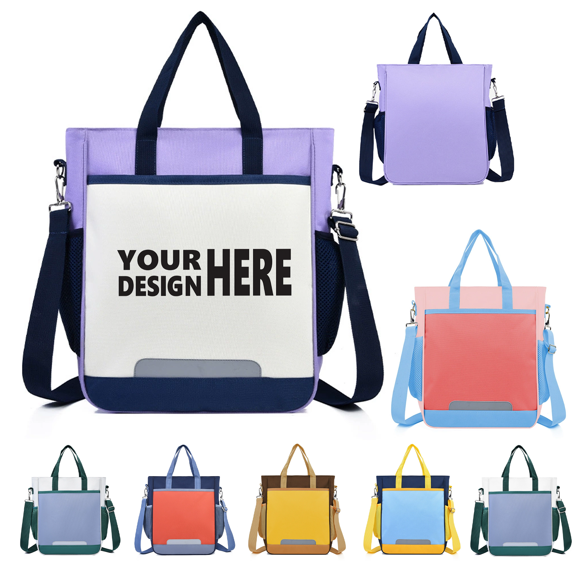 One Shoulder Crossbody Tutoring Bag 11