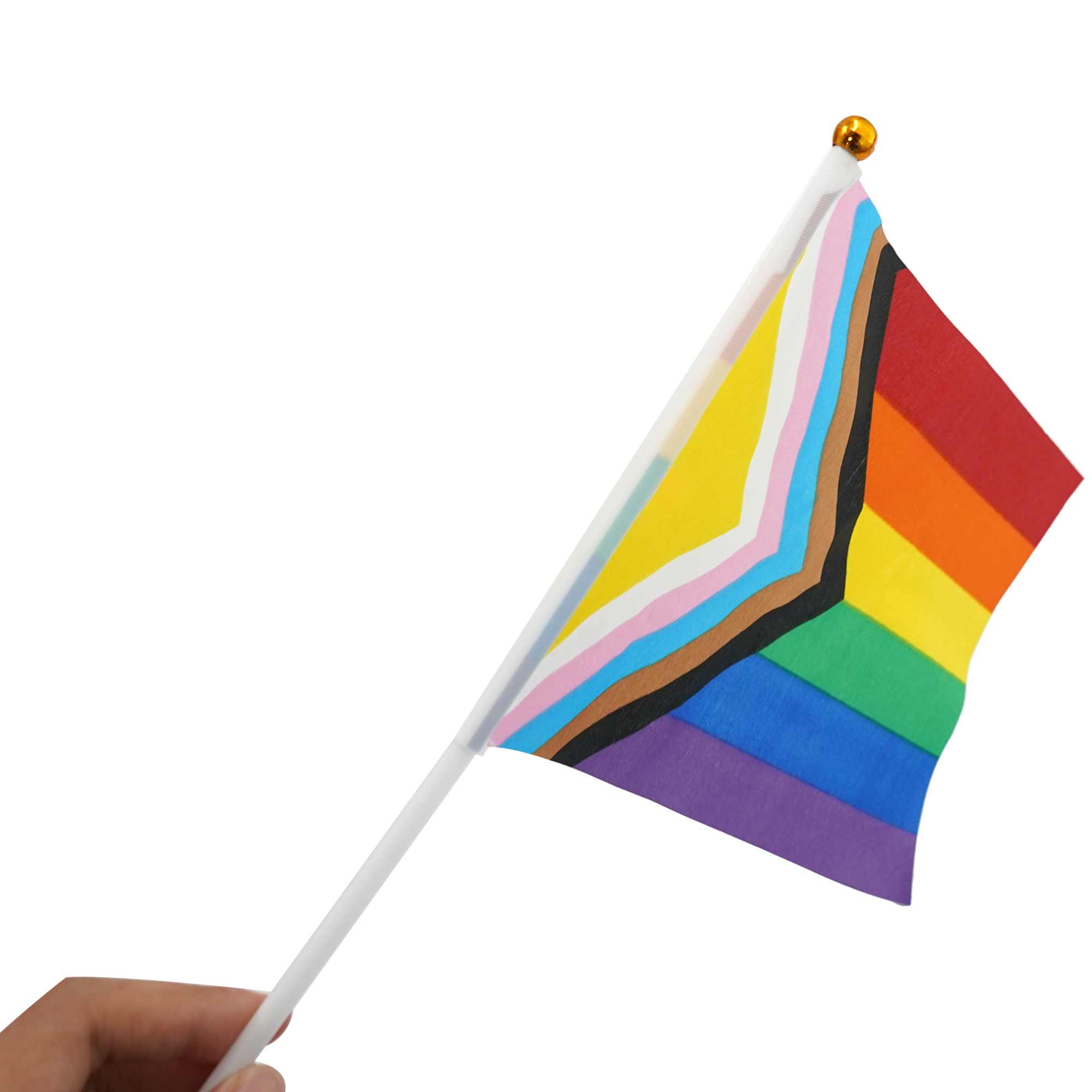 Pride Rainbow Hand Flag 3