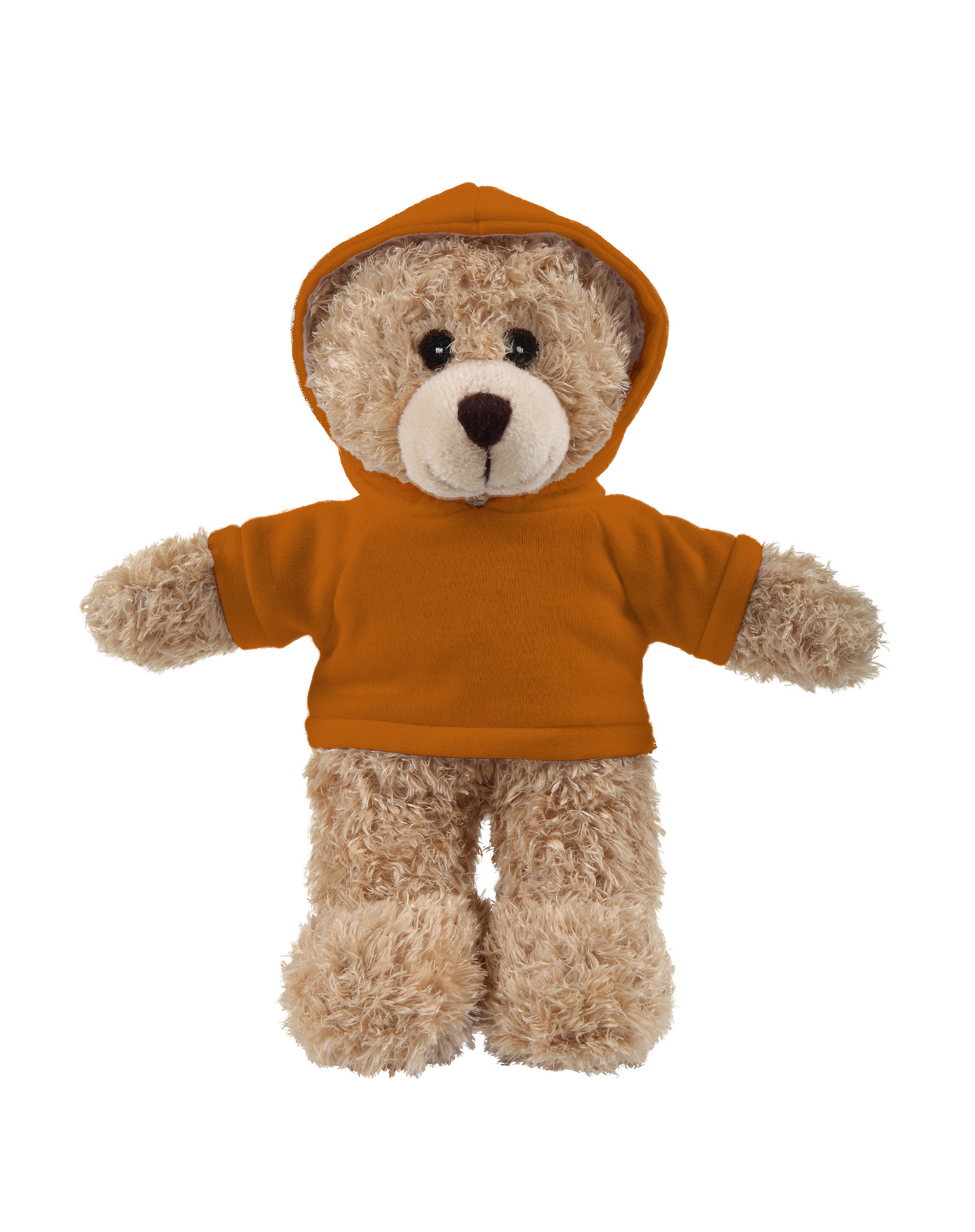 soft plush Tan Bear with hoodie 38