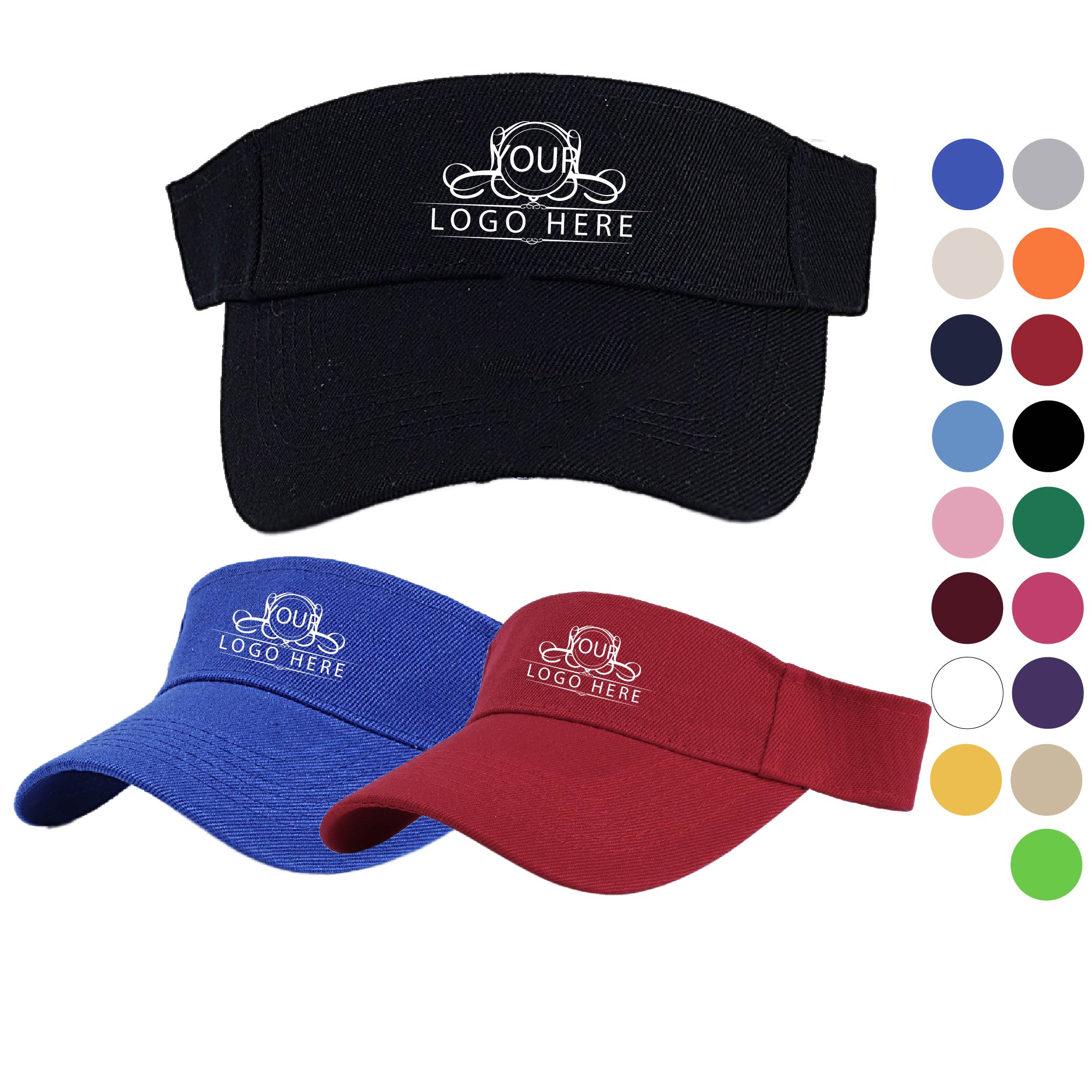 Open Top Sun Visor Hat 4