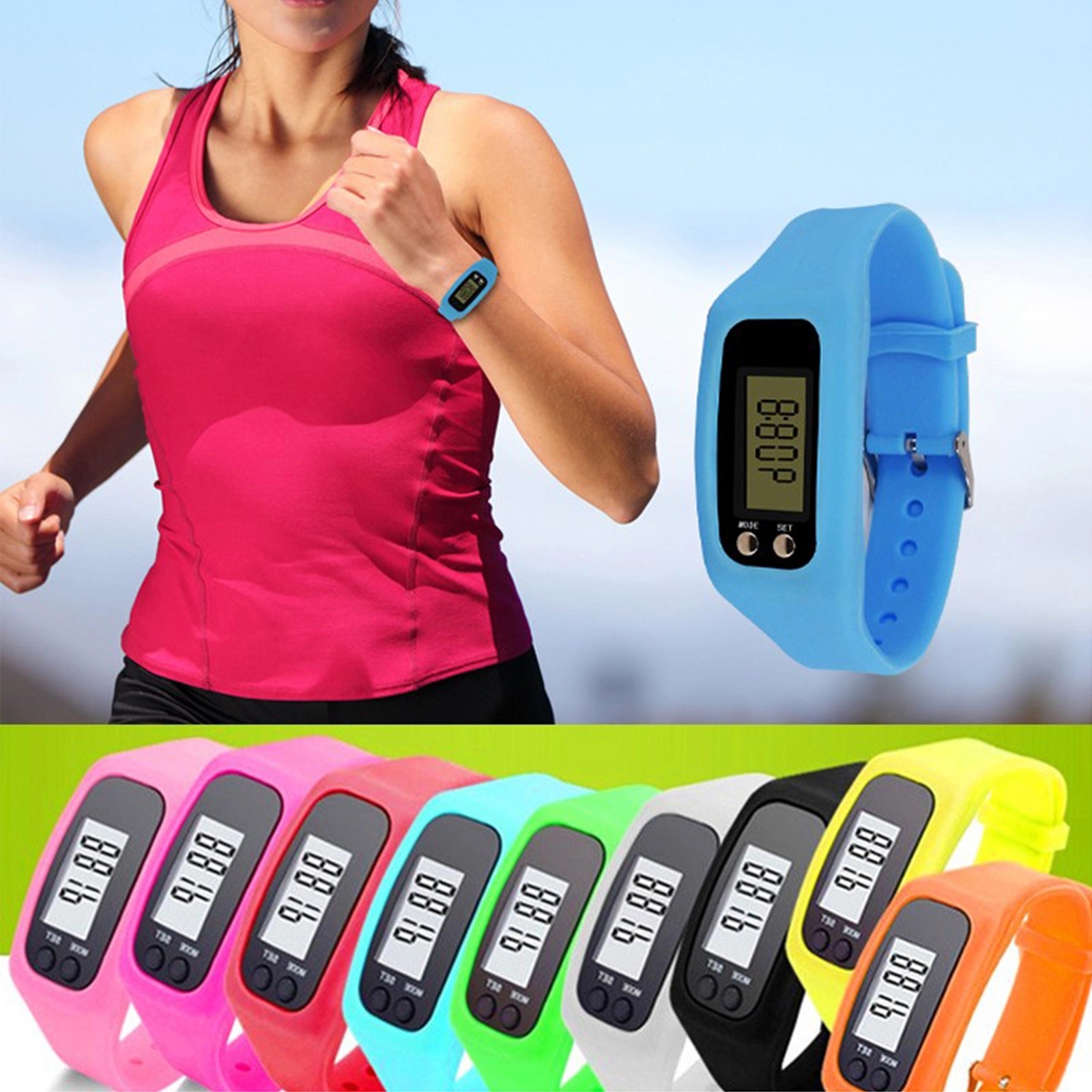 Fitness Activity Tracker Wristband 8