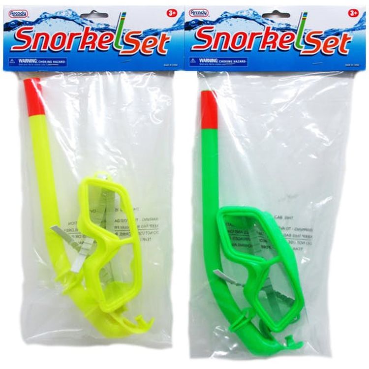 Snorkel and Goggle Set 3