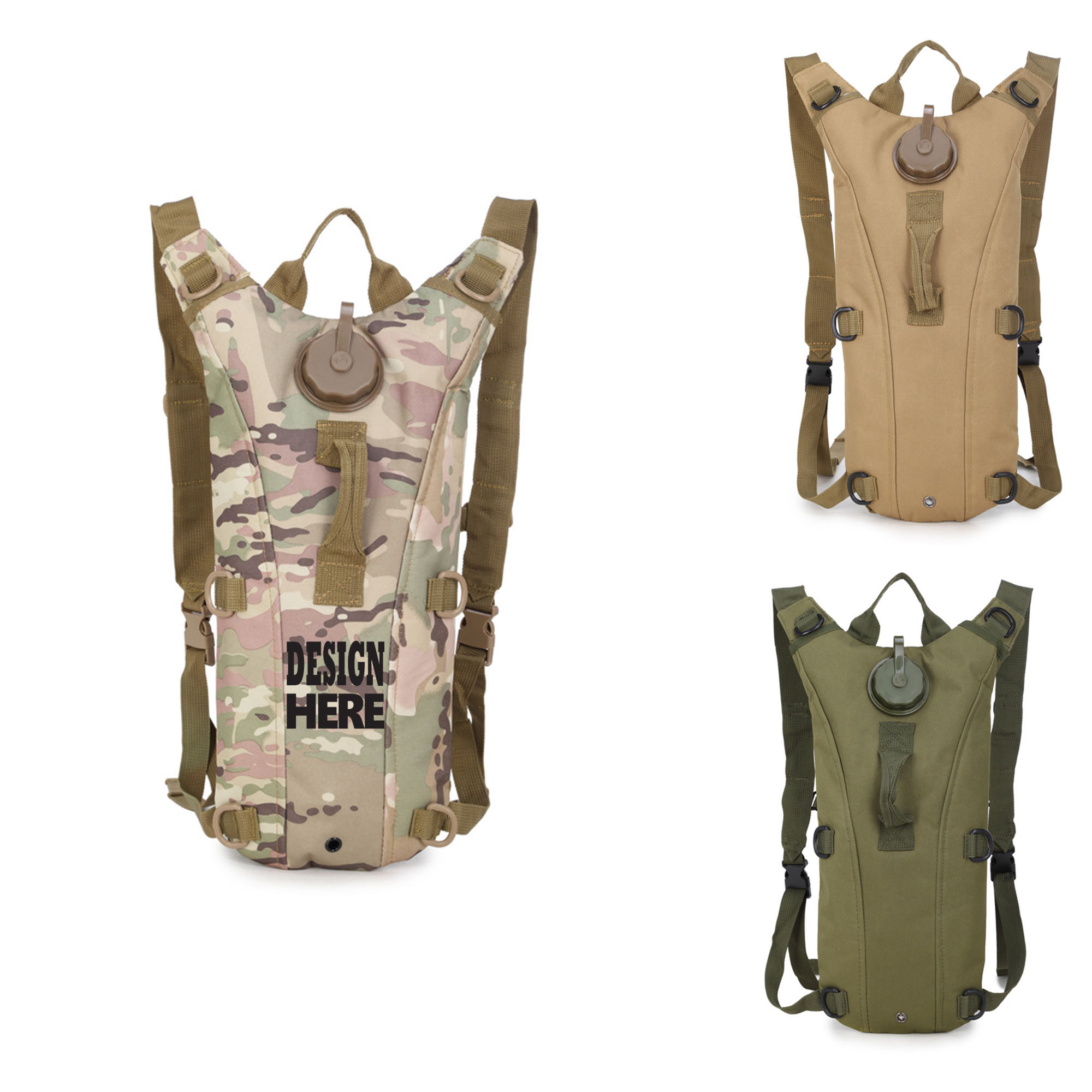 3L Hydration Backpack With Water Bladder 1