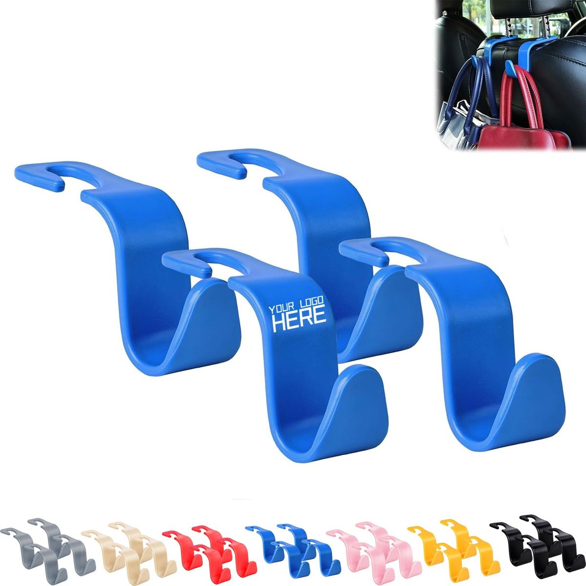 Car Seat Headrest Hooks