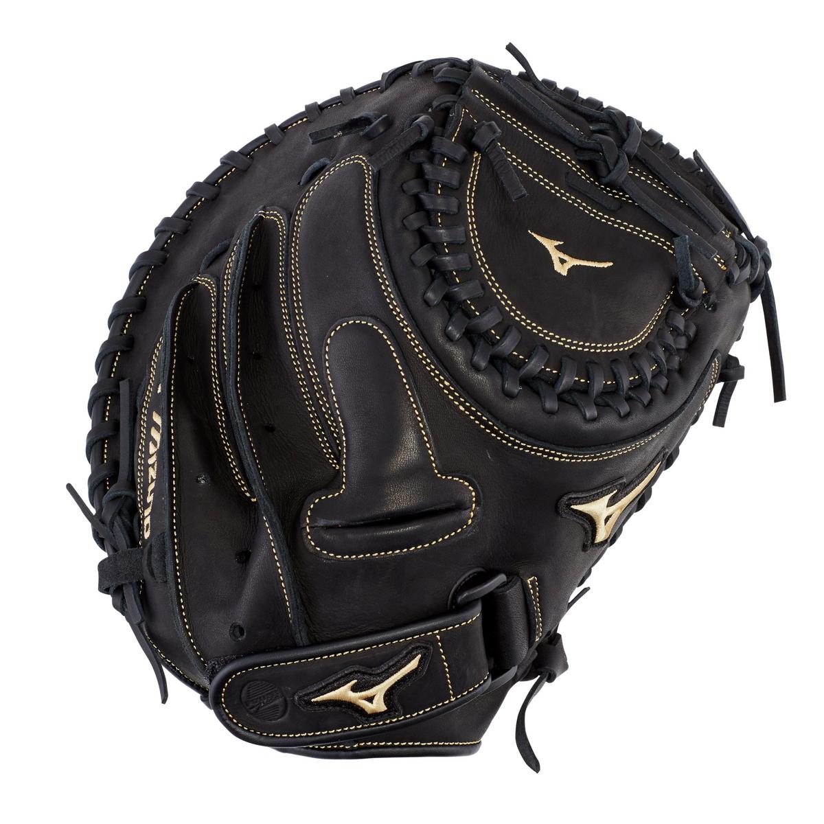 MVP Prime Fastpitch Softball Catcher's Mitt 34", BioSoft Leather, Center Pocket Design 11