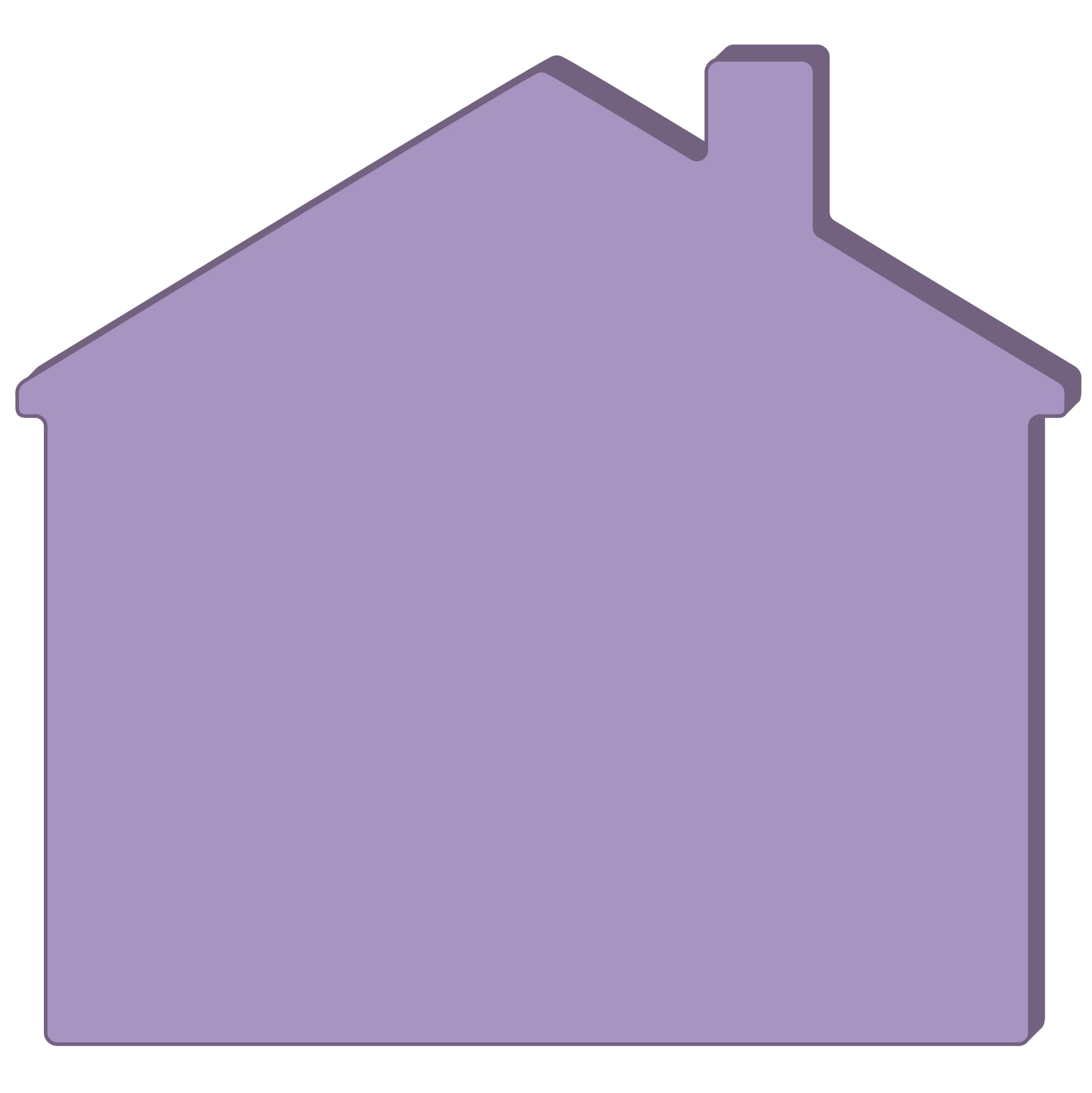 House Shape Coaster 27