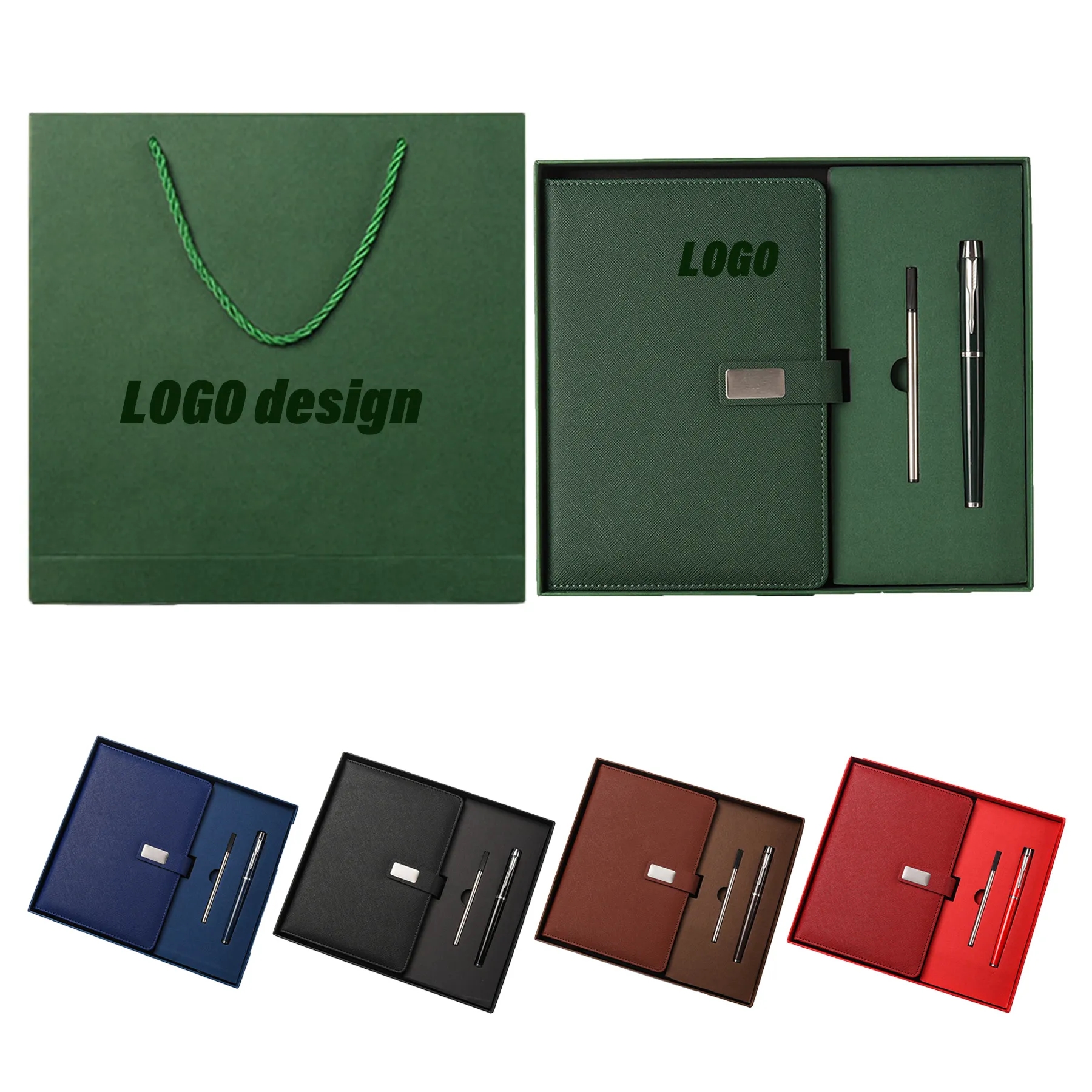 Business High-End Custom Notebook Gift Box Set
