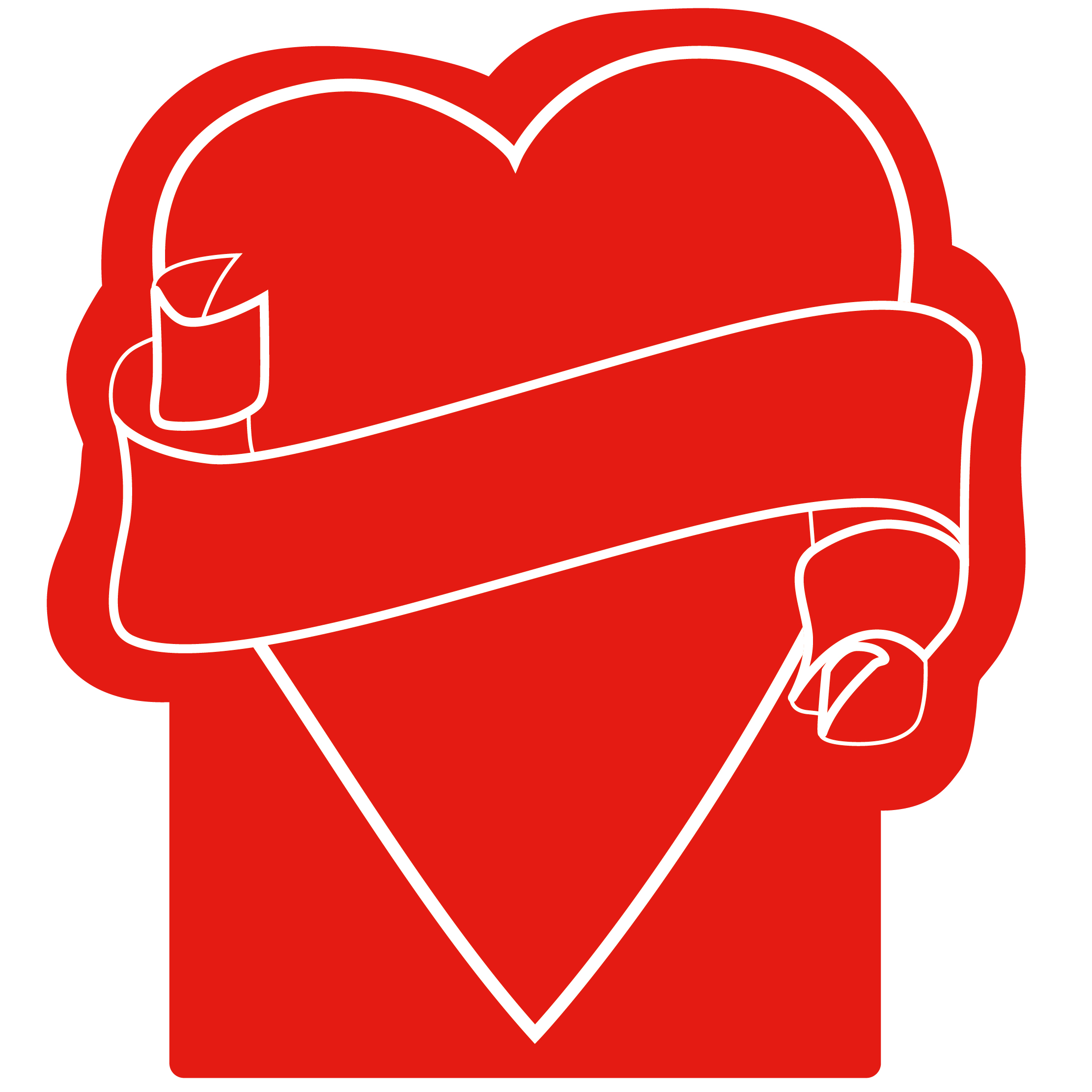 Foam Heart Mitt 44