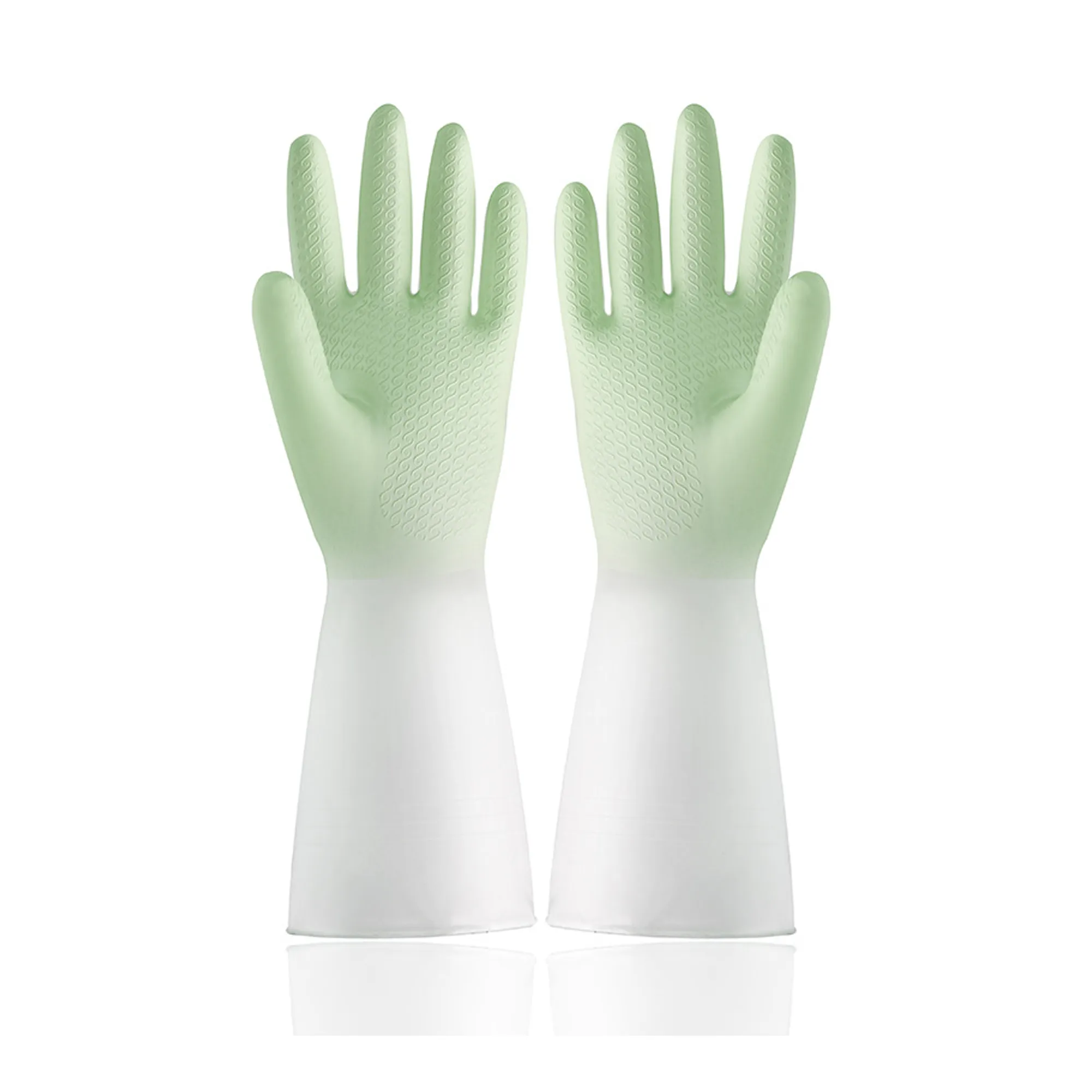 Mixing Color Kitchen Rubber Gloves 20