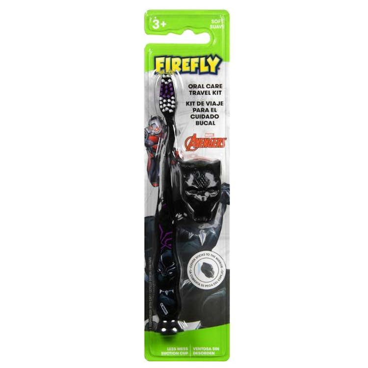 Kid's Black Panther Soft Toothbrush with Cap - 1 Ct 3