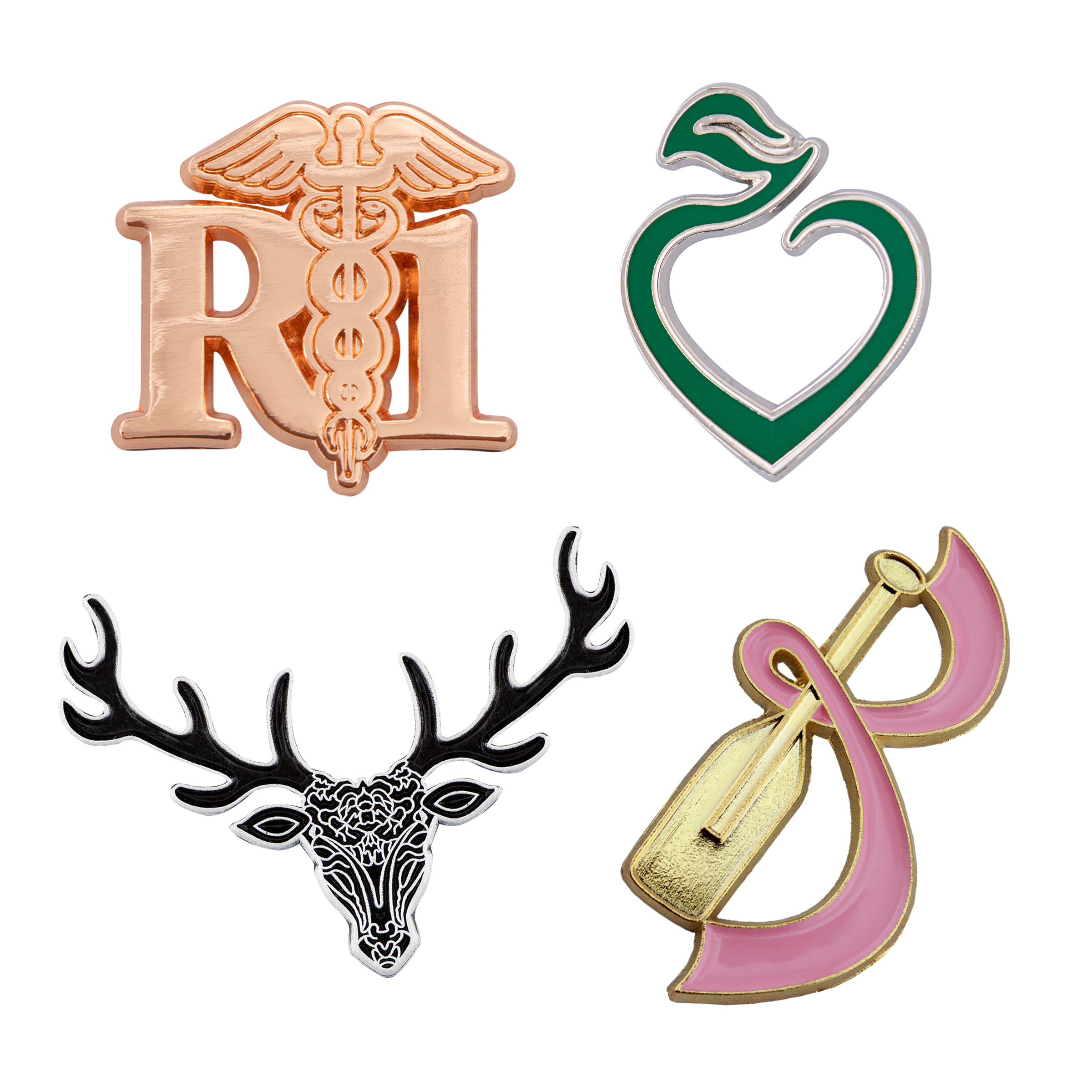 Custom Die Cast Lapel Pins (7/8")