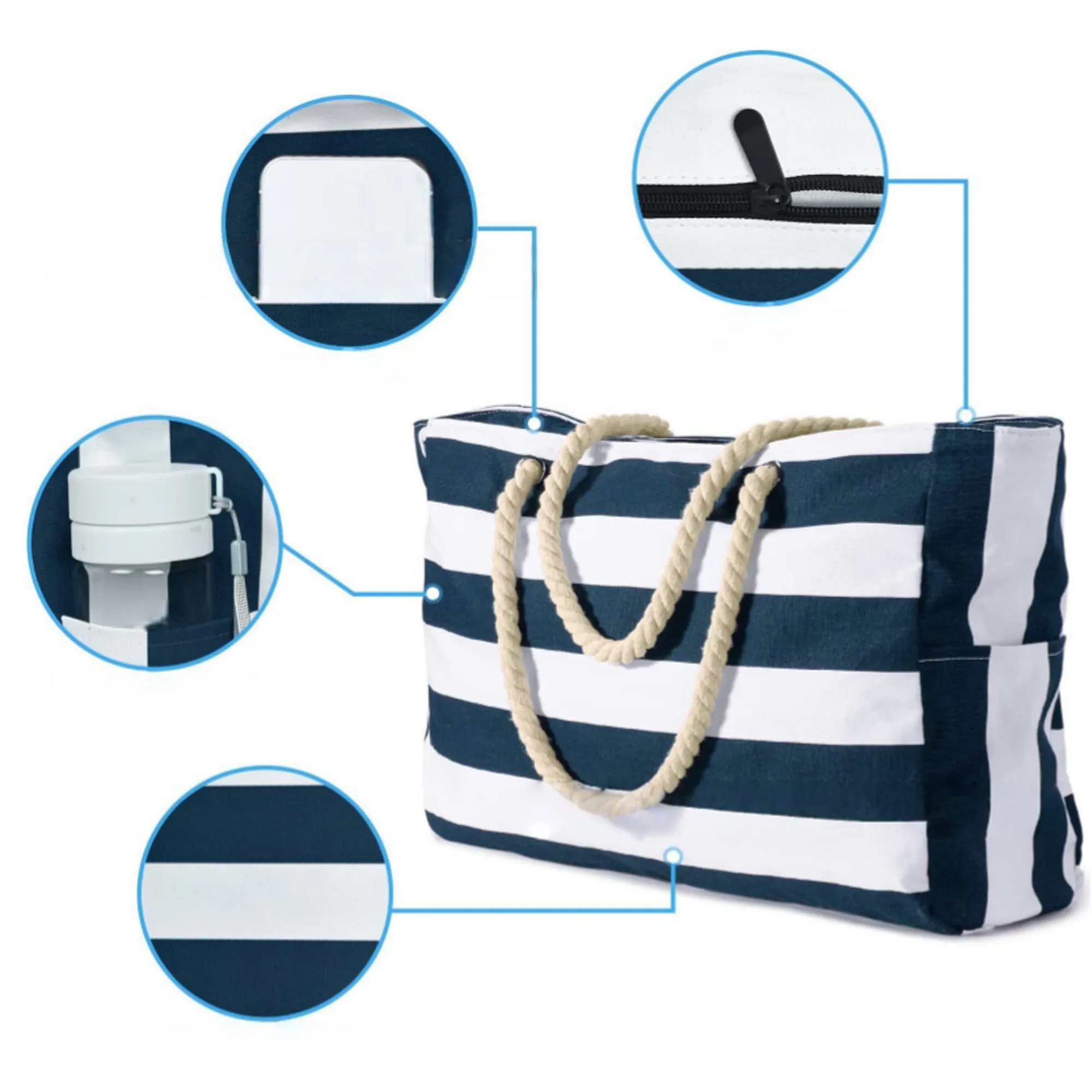 Beach Bags for Women Large Waterproof 14