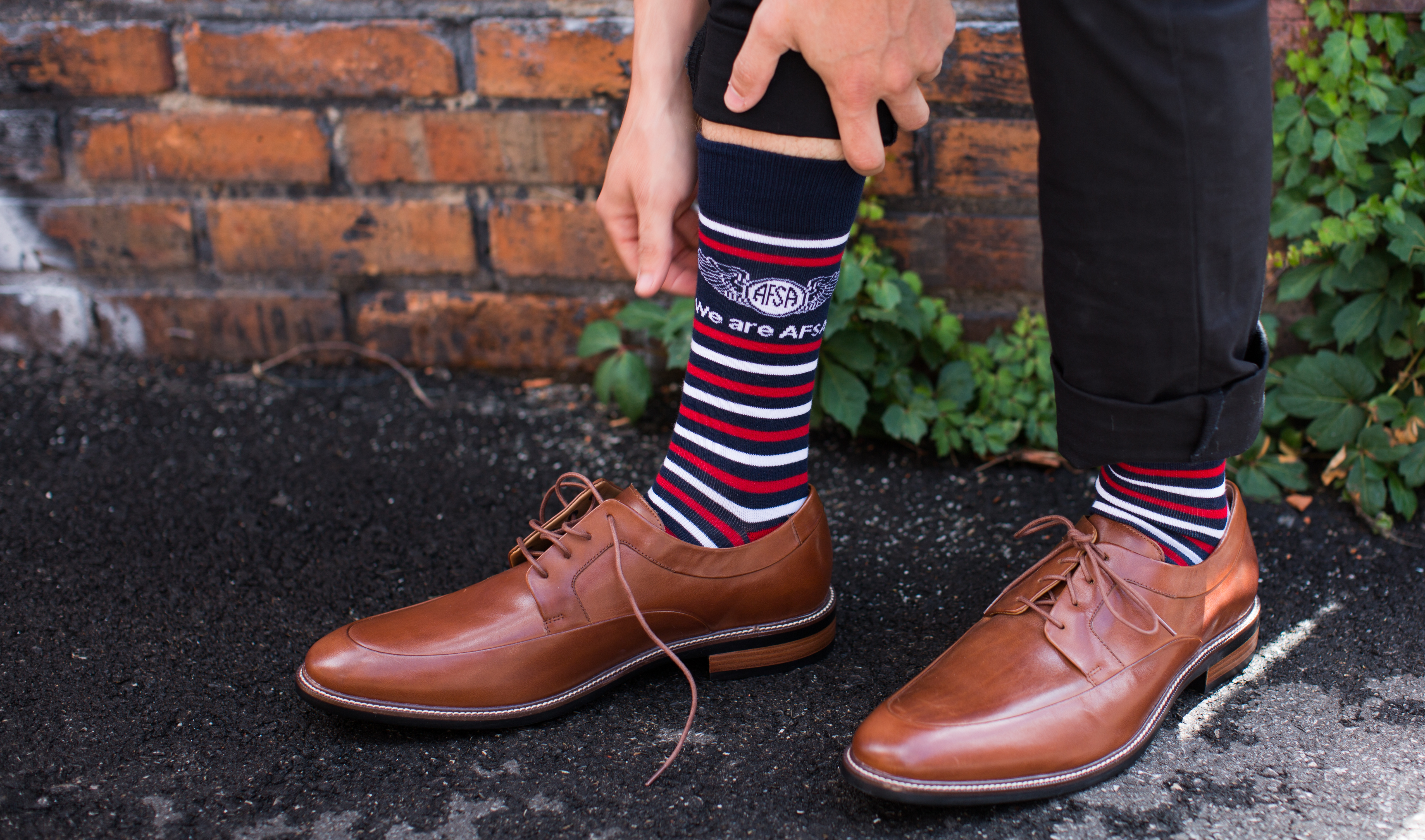 Custom Knitted Dress Sock 11