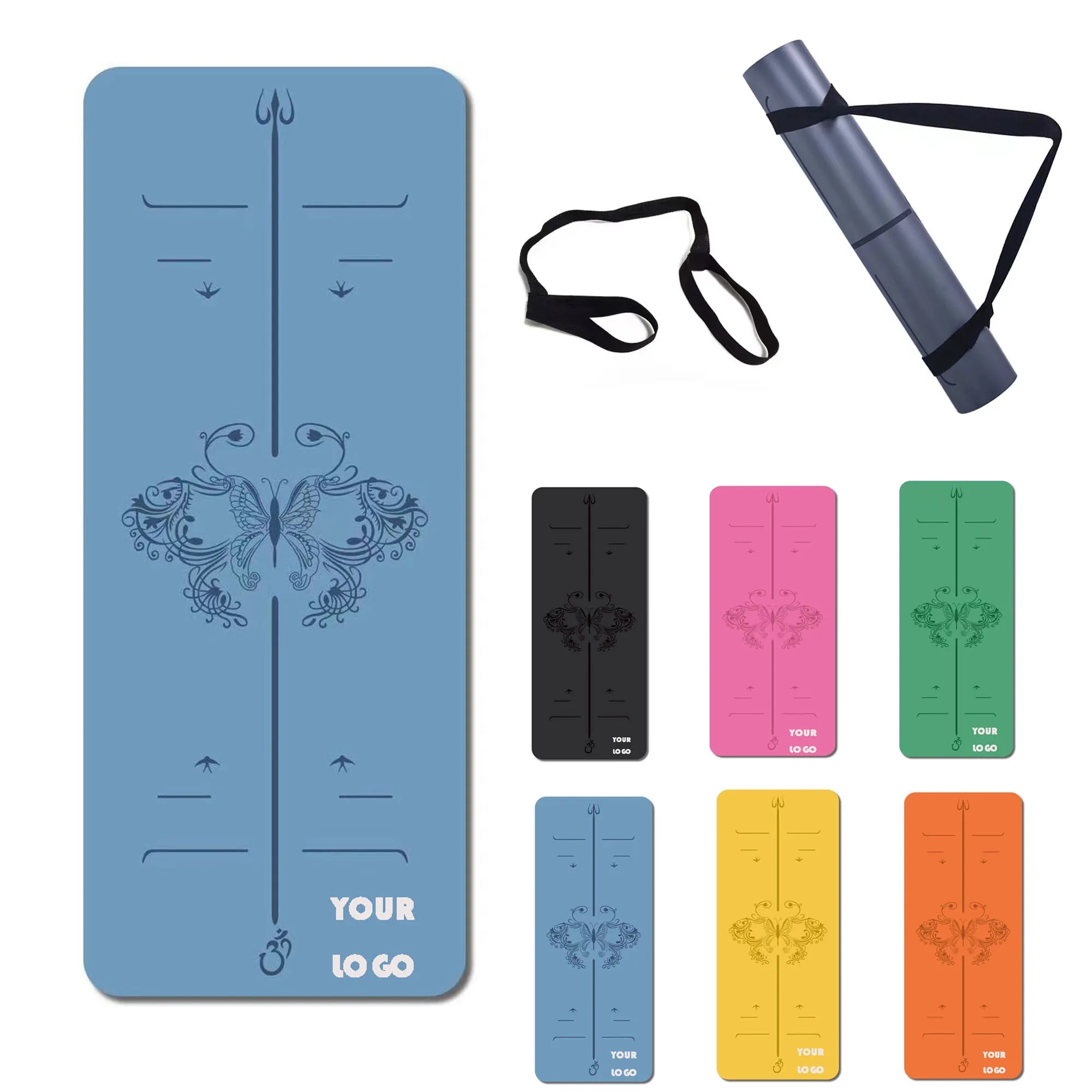 Fitness Yoga Mat Double-Sided Non-Slip 6