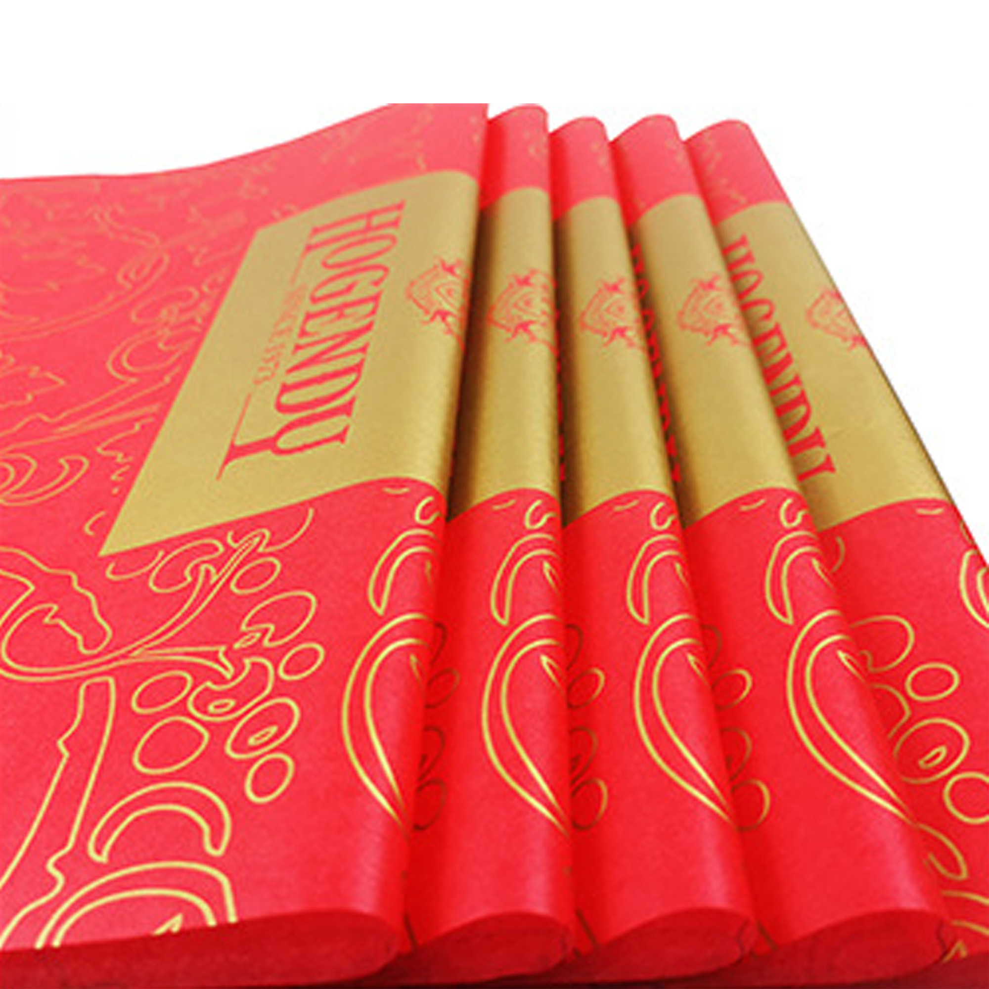 White or kraft brown paper tissue for clothing packaging