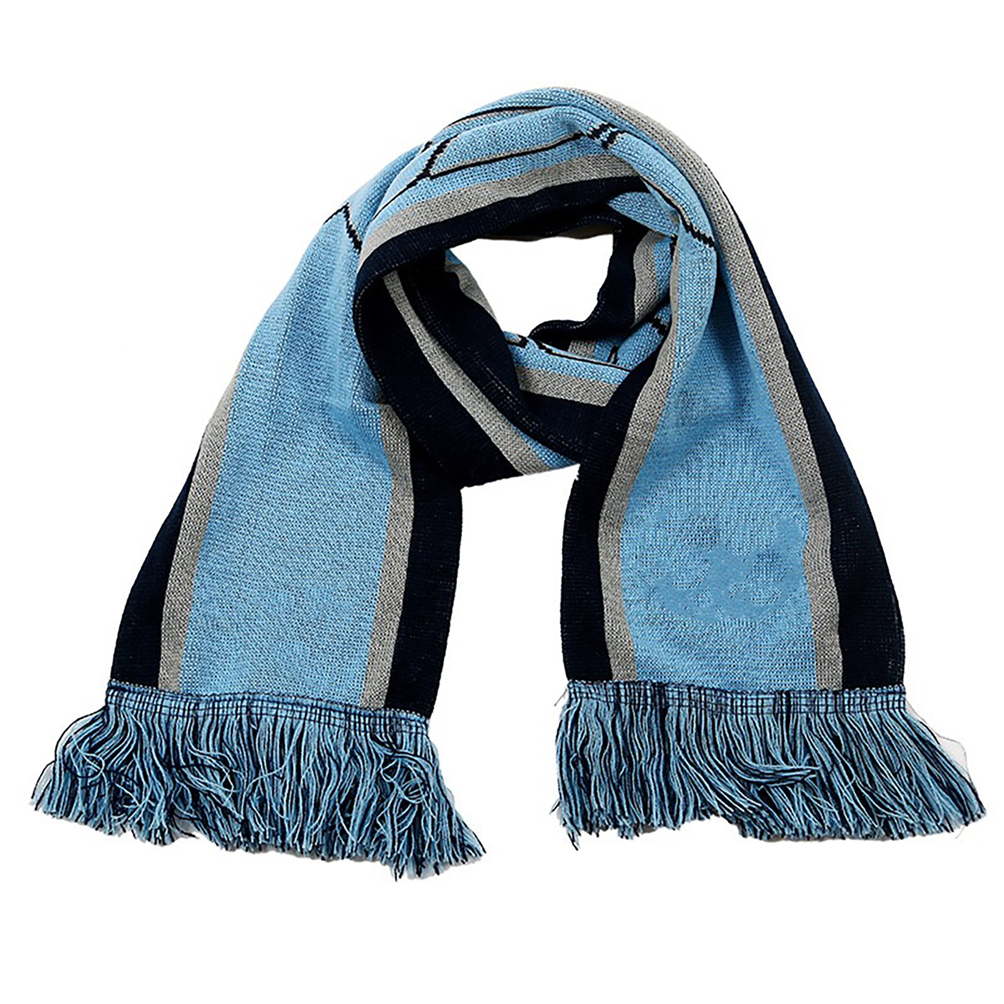 Double-Sided Knit Acrylic Scarf with Custom Design 14