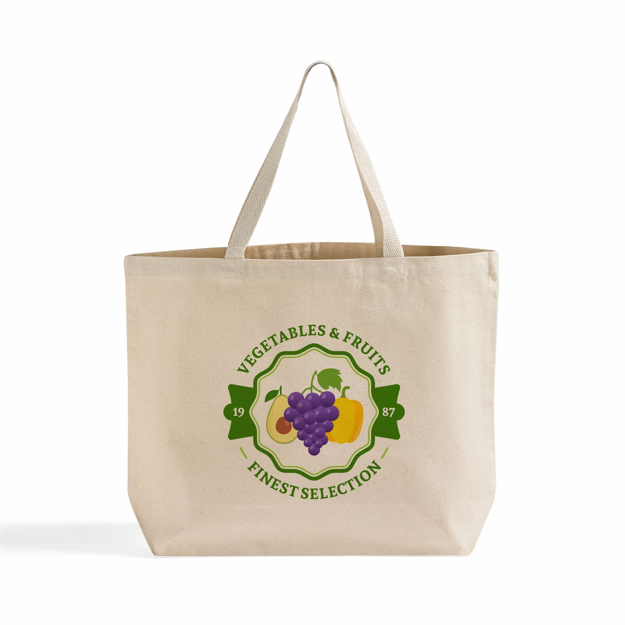 Merch Canvas Tote Bag, custom tote bag with logo imprint 18