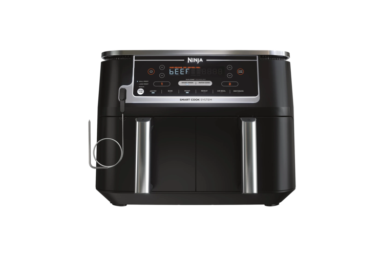 Ninja Foodi 6-in-1 Smart 10 Quart 2-Basket Air Fryer 4