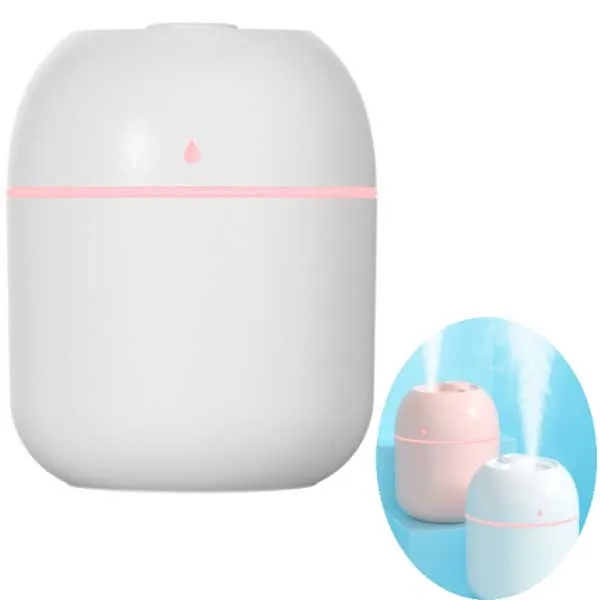 Cool Mist Mini Portable Quiet Humidifier With LED Light
