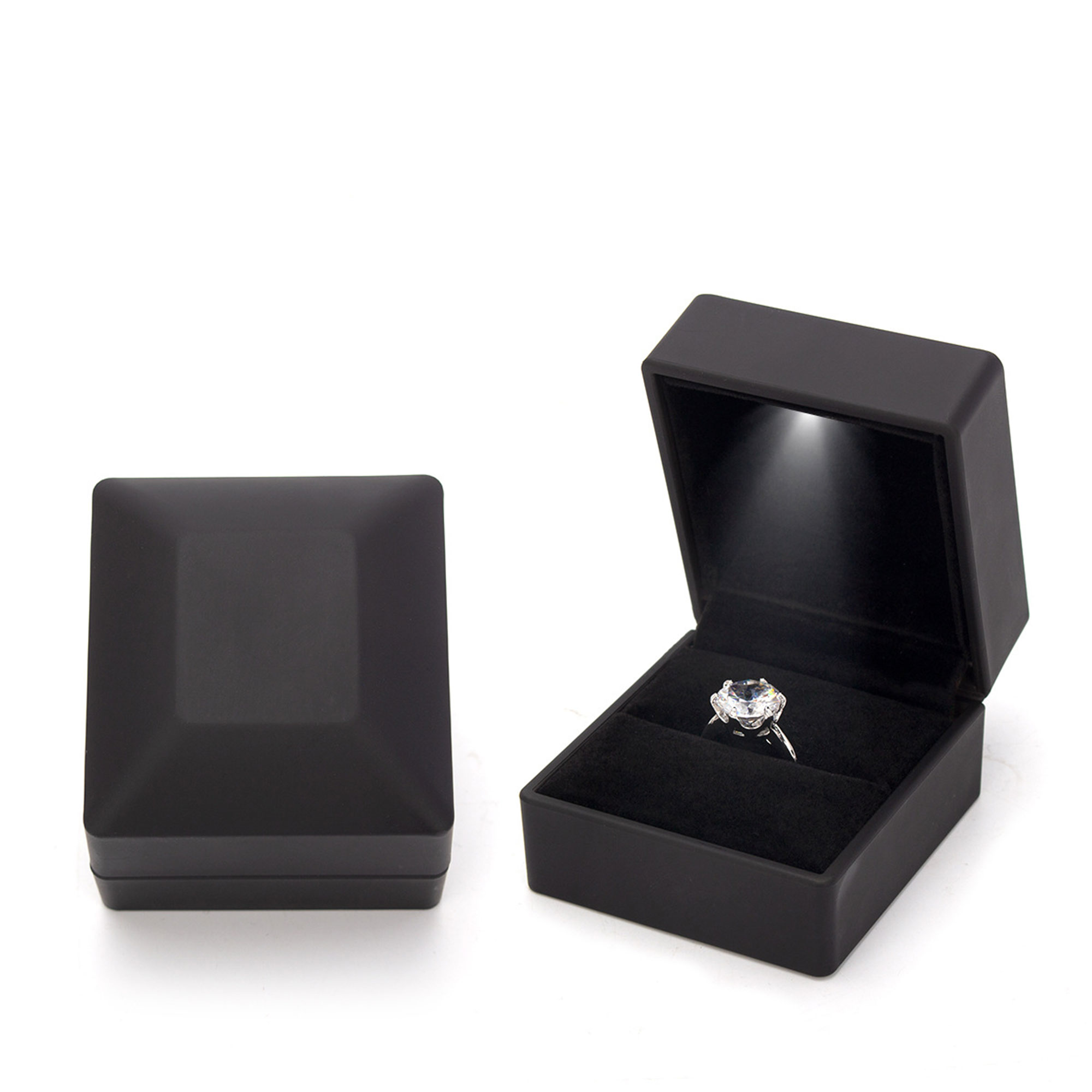 LED Light High-end Jewelry Ring Box 13