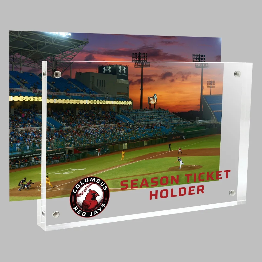 Stock UV color Acrylic Block Frames 10