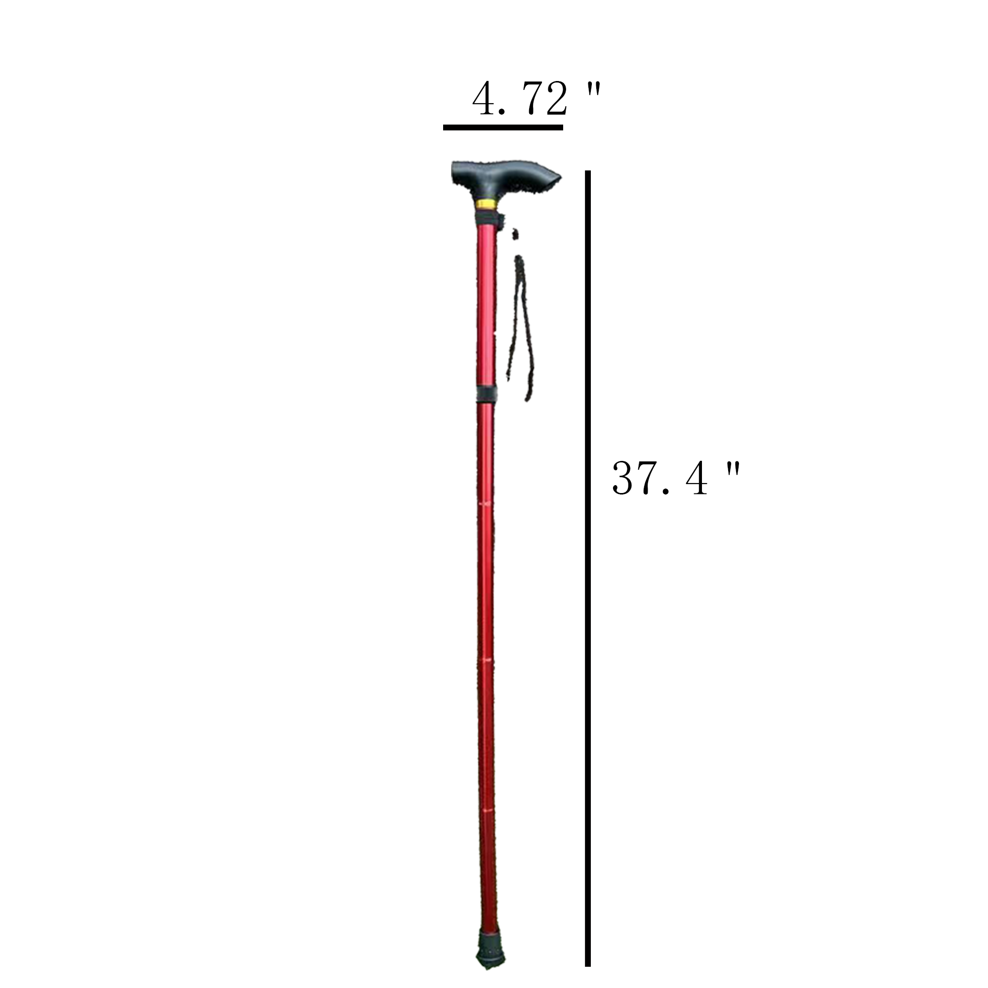 Durable Aluminum Alloy Walking Pole 14
