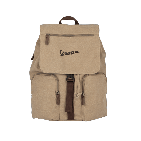 Double Barrel Canvas Backpack