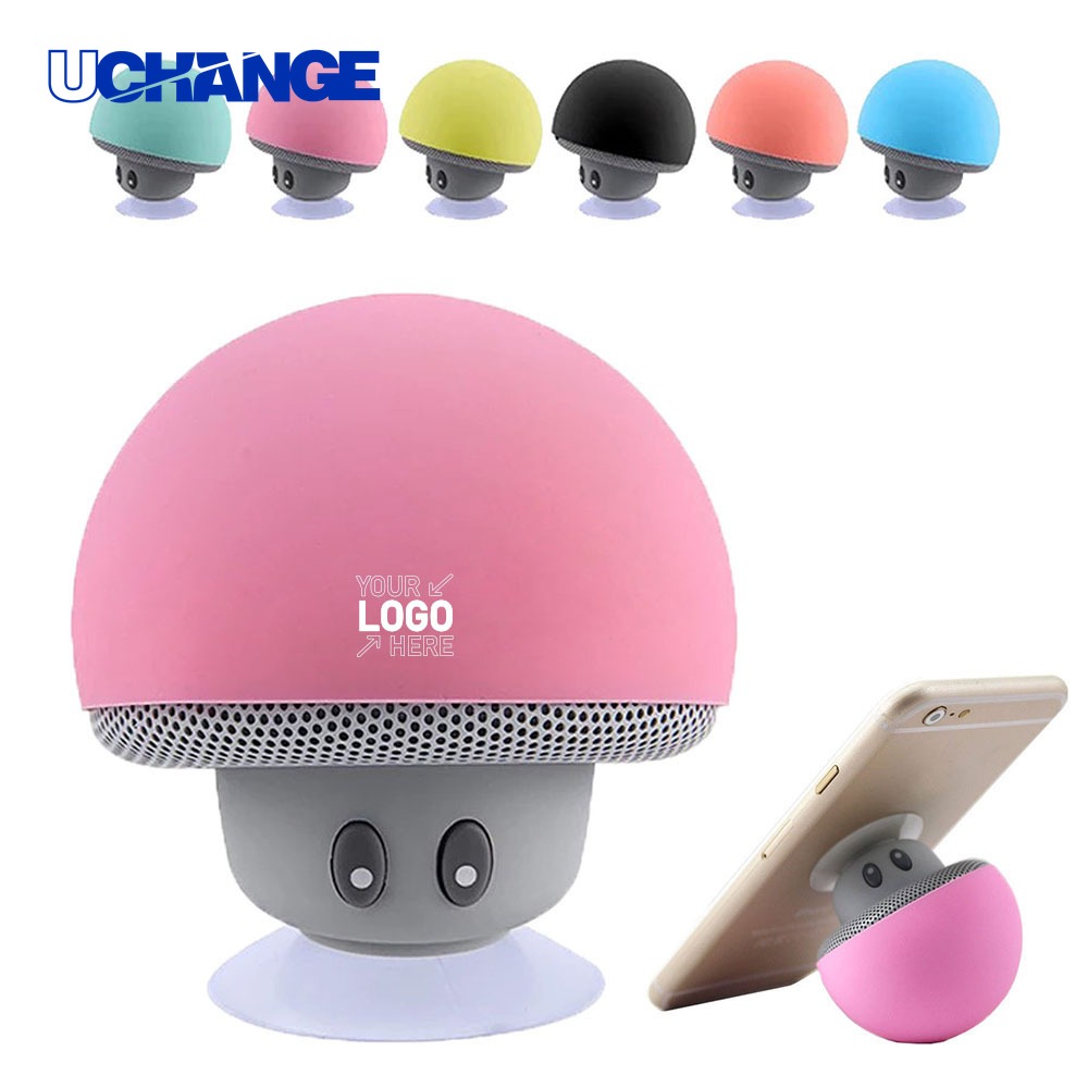 Mushroom Shape Bluetooth Speaker with Suction
