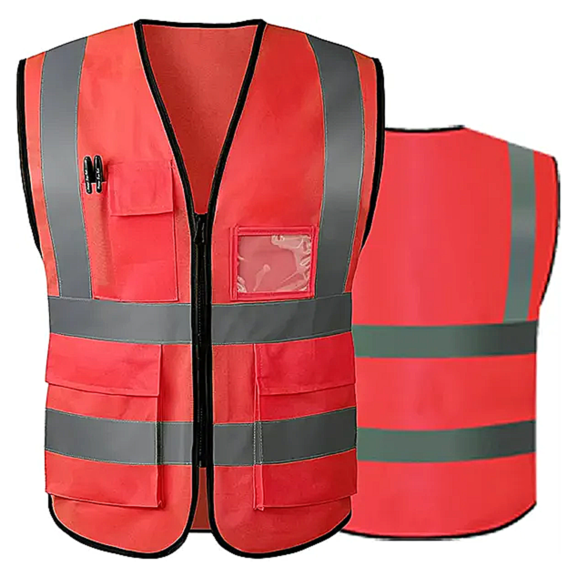 MOQ 50 Volunteer Safety Vest ?C Reflective & Bright 10