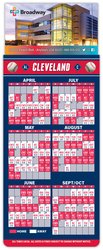 Magna-Card Business Card Magnet - Baseball Schedules (3.5 x 9)