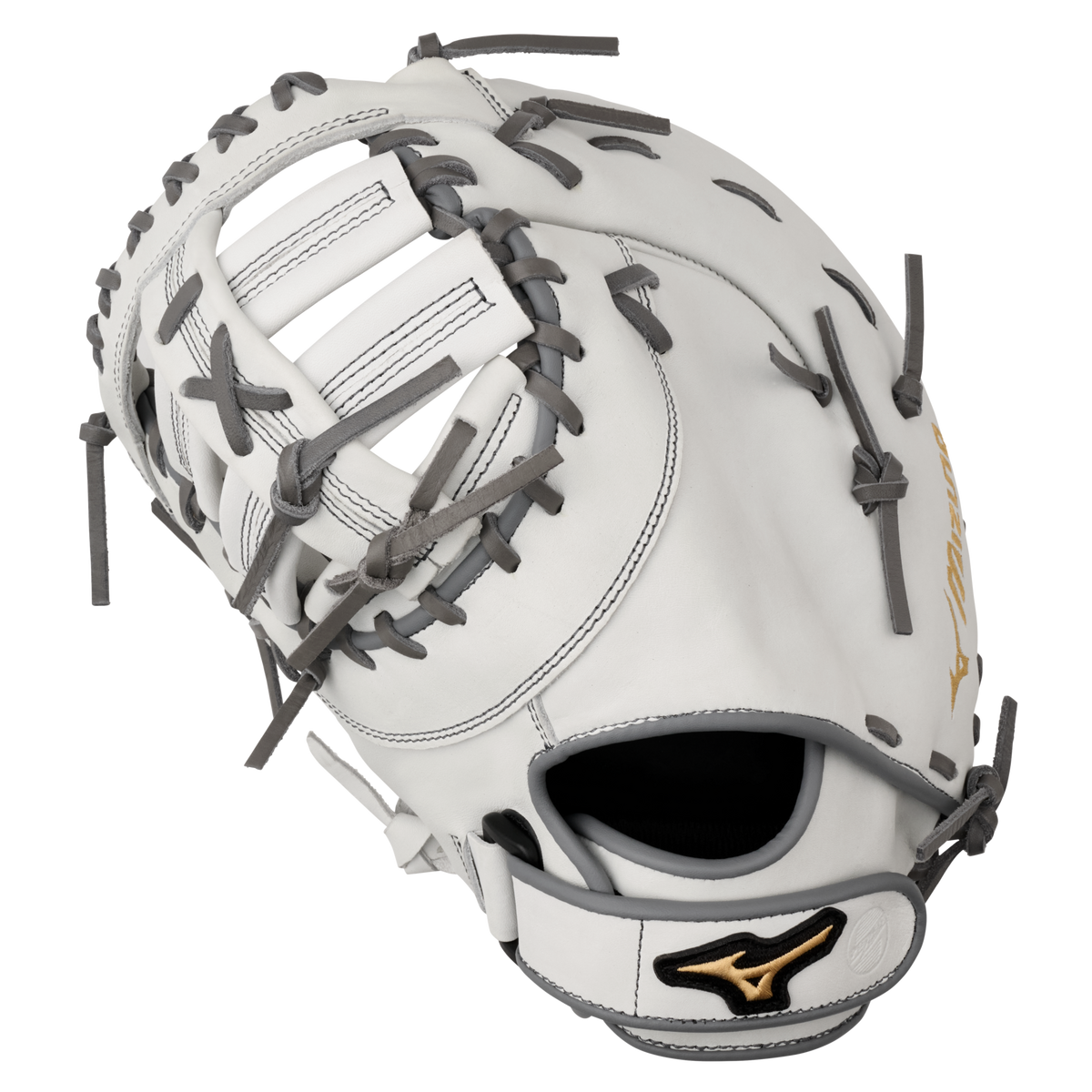 MVP Prime Fastpitch Softball First Base Mitt 13", BioSoft Leather, Center Pocket Design 10